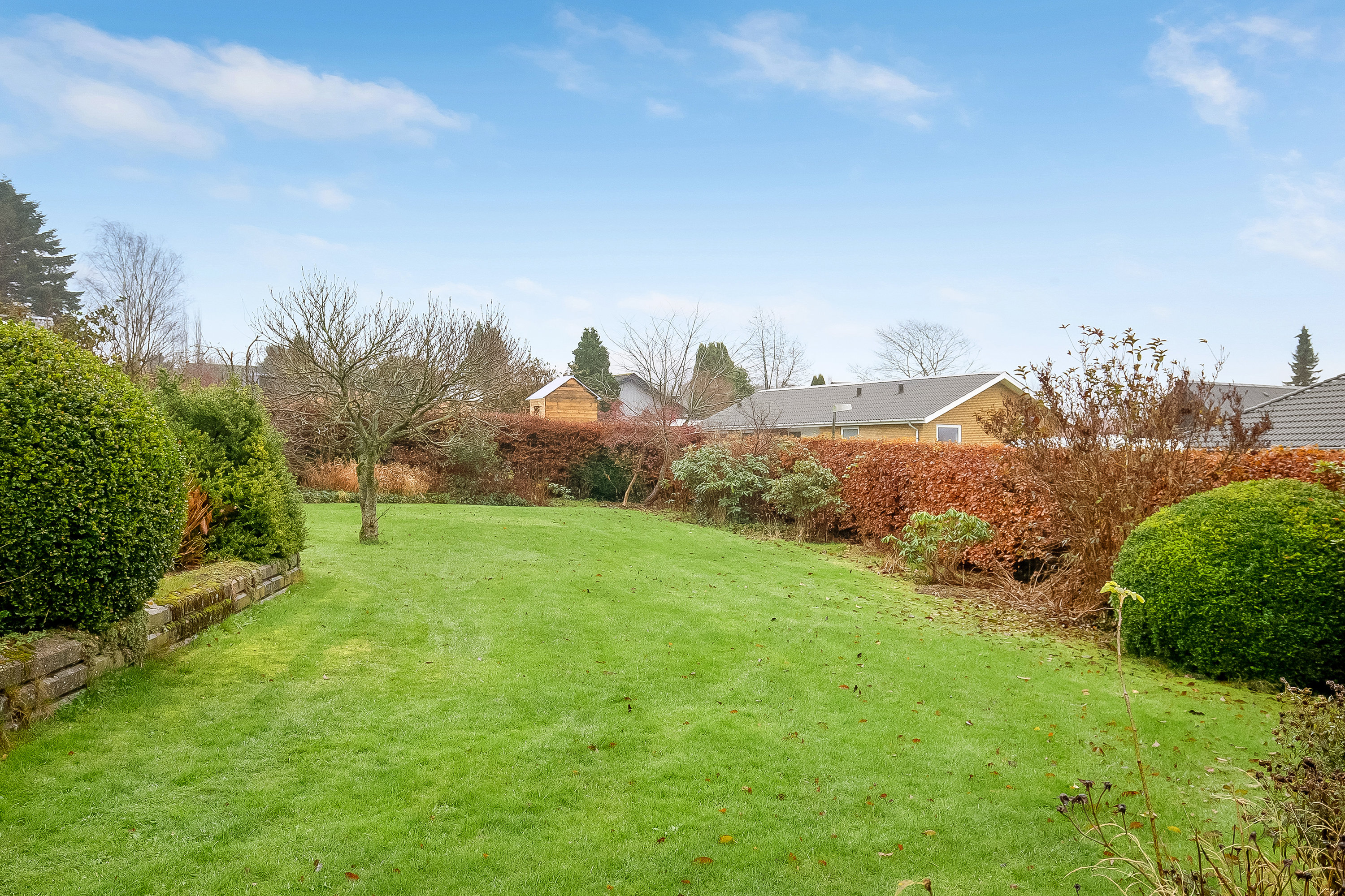 Fremhævet have billede i fuldskærmstilstand. Billede af Lindbjerg Alle 57, 8766 Nørre Snede