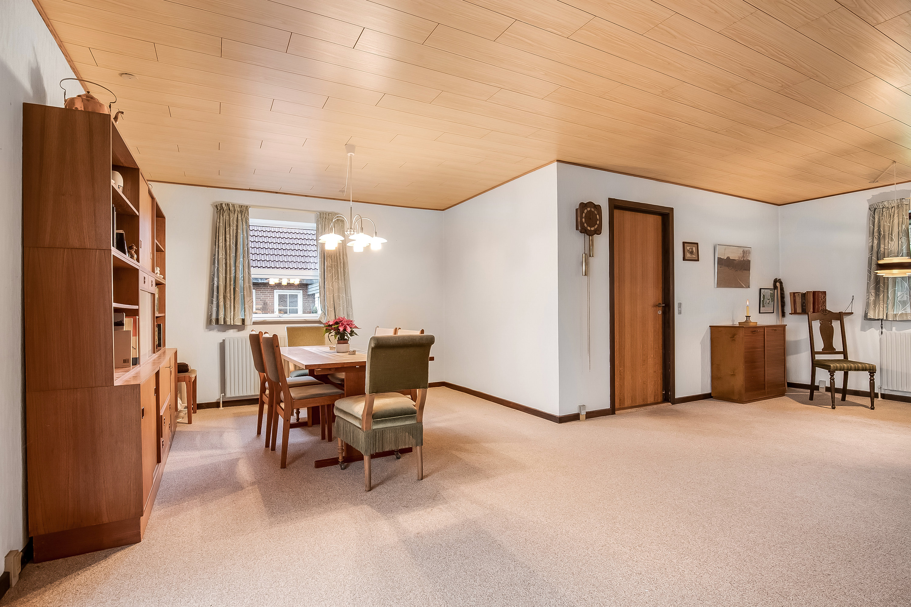 Fremhævet stue billede i fuldskærmstilstand. Billede af Lindbjerg Alle 57, 8766 Nørre Snede