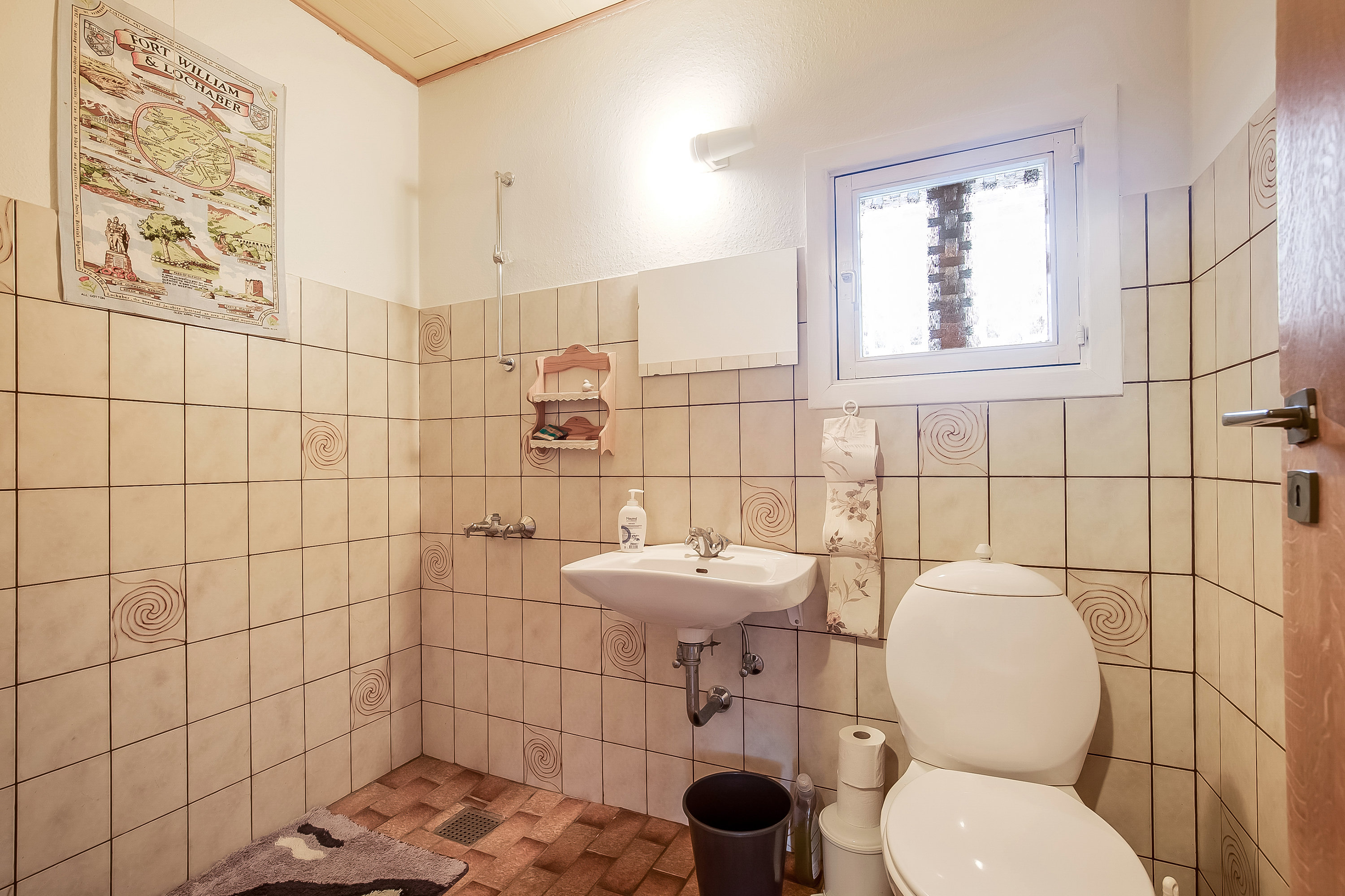 Fremhævet badeværelse billede i fuldskærmstilstand. Billede af Lindbjerg Alle 57, 8766 Nørre Snede