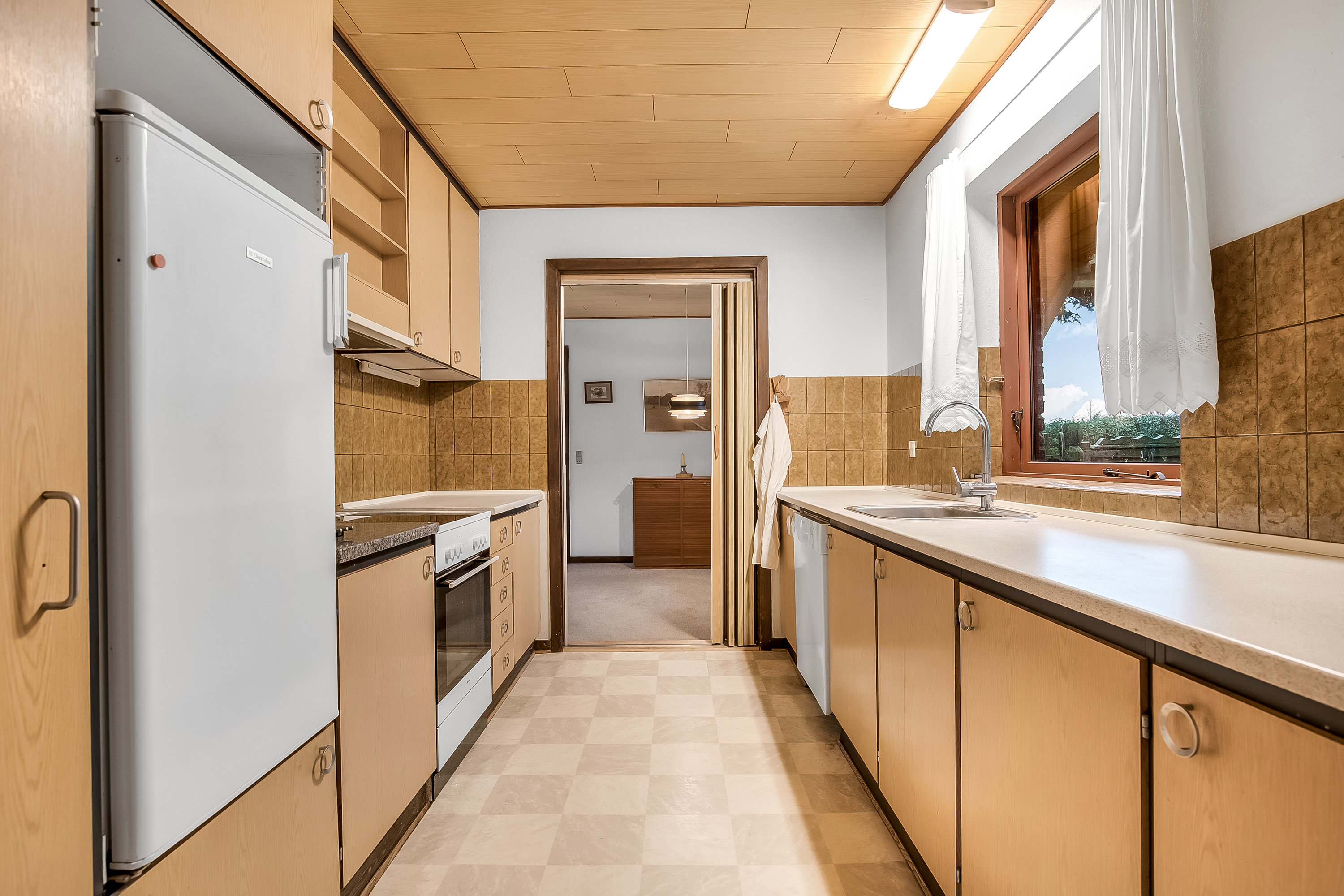 Fremhævet køkken billede i fuldskærmstilstand. Billede af Lindbjerg Alle 57, 8766 Nørre Snede