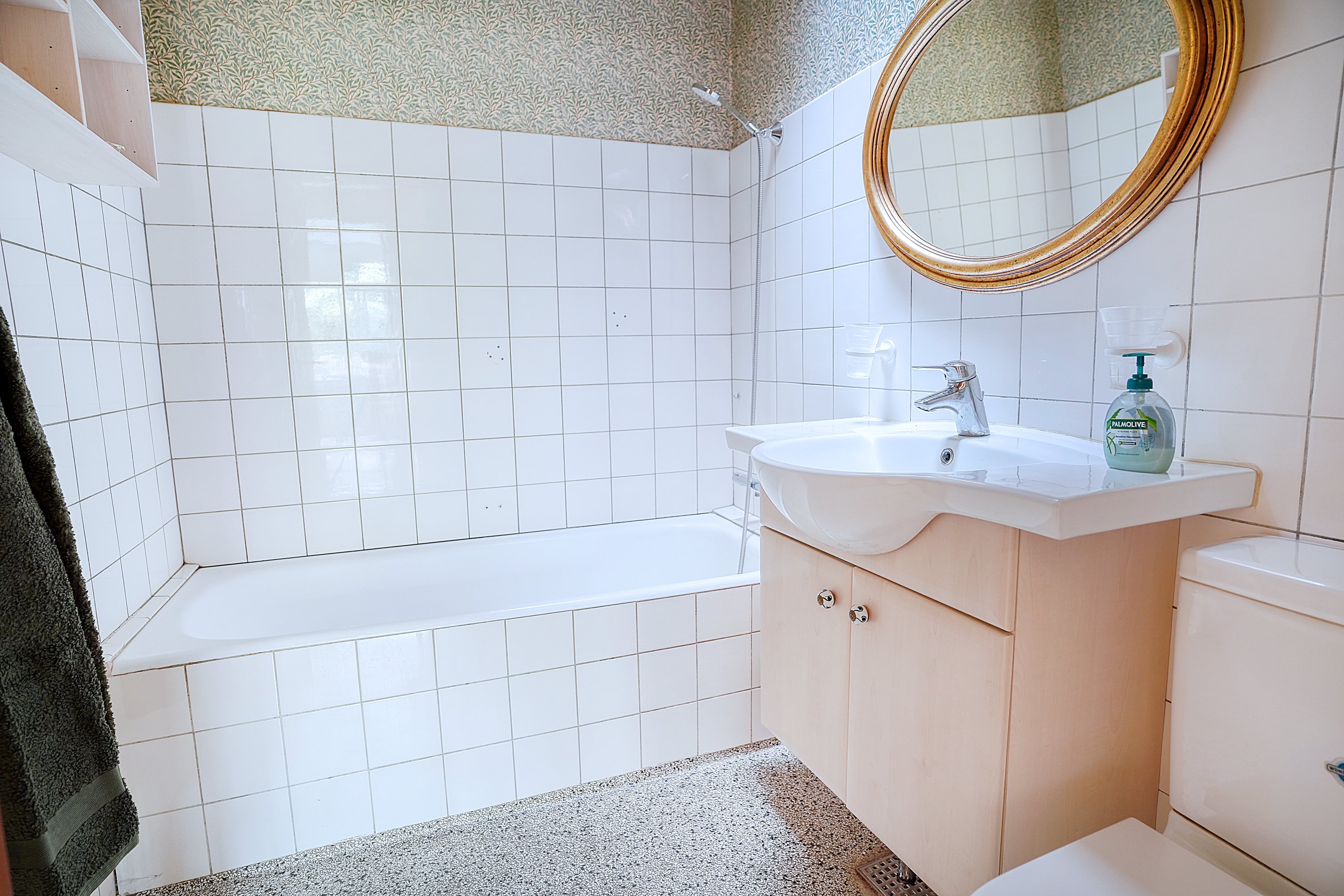 Fremhævet badeværelse billede i fuldskærmstilstand. Billede af Stormly 17, Hareskov, 3500 Værløse