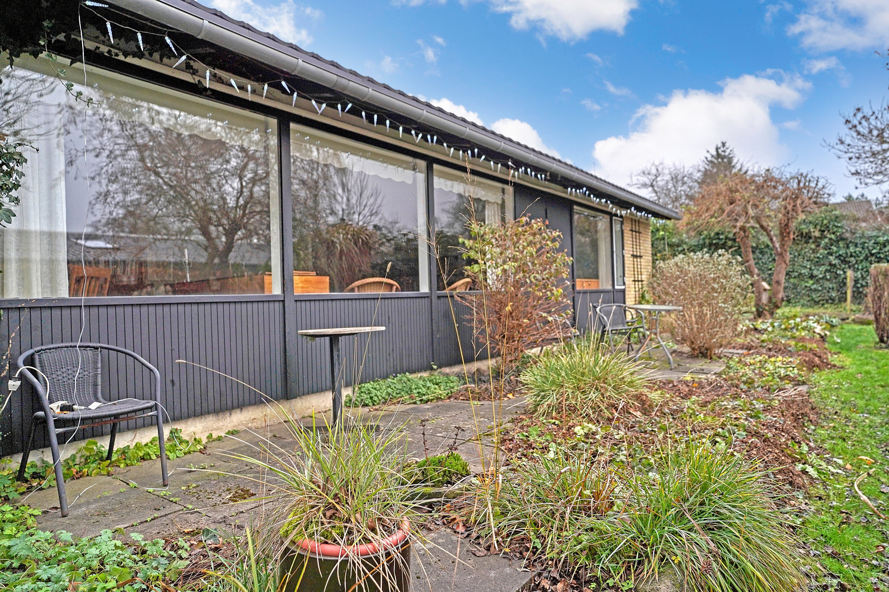 Fremhævet terrasse billede i fuldskærmstilstand. Billede af Stormly 17, Hareskov, 3500 Værløse