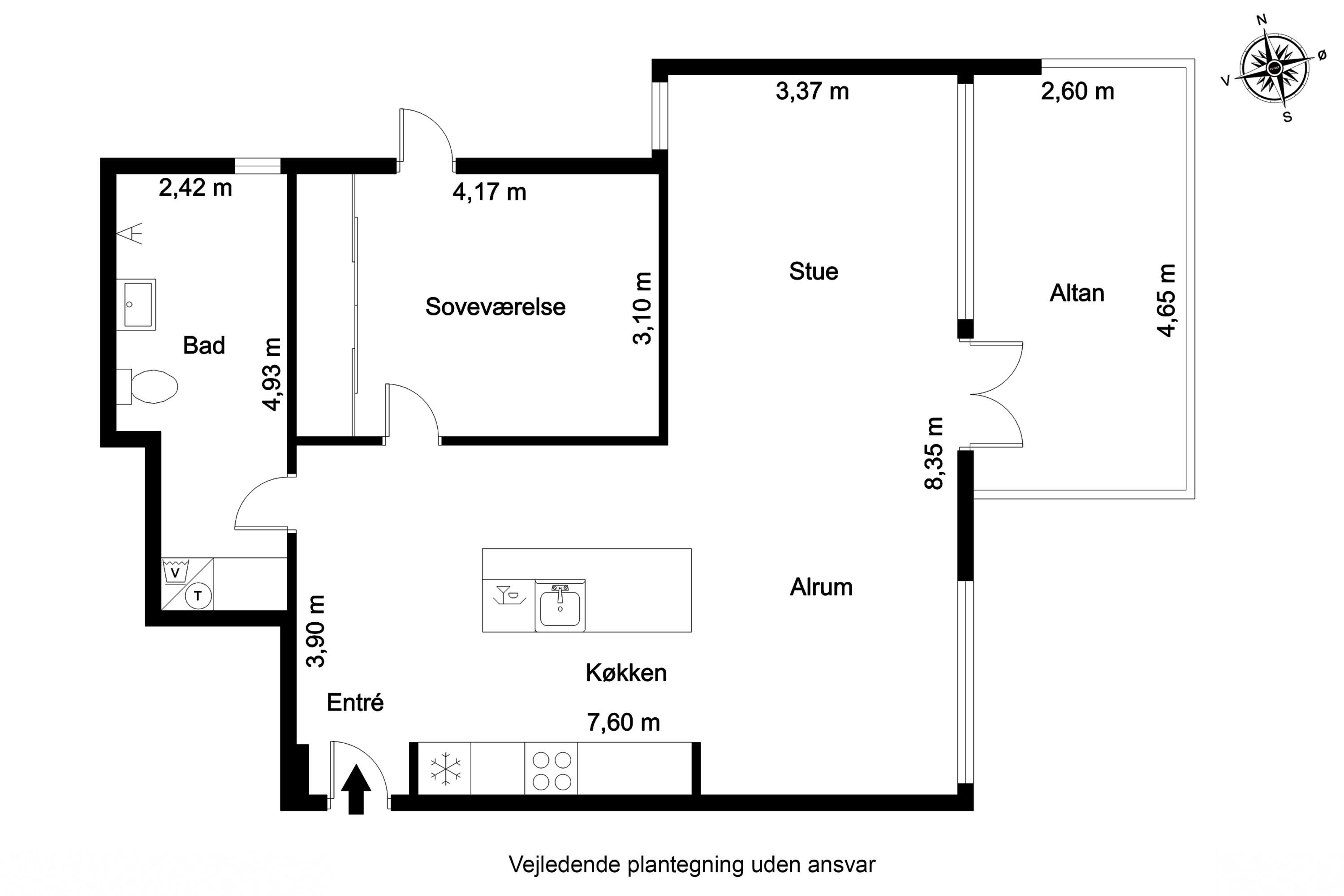 Plantegninger billede af Fænøsund Park 1, 2. 4., 5500 Middelfart