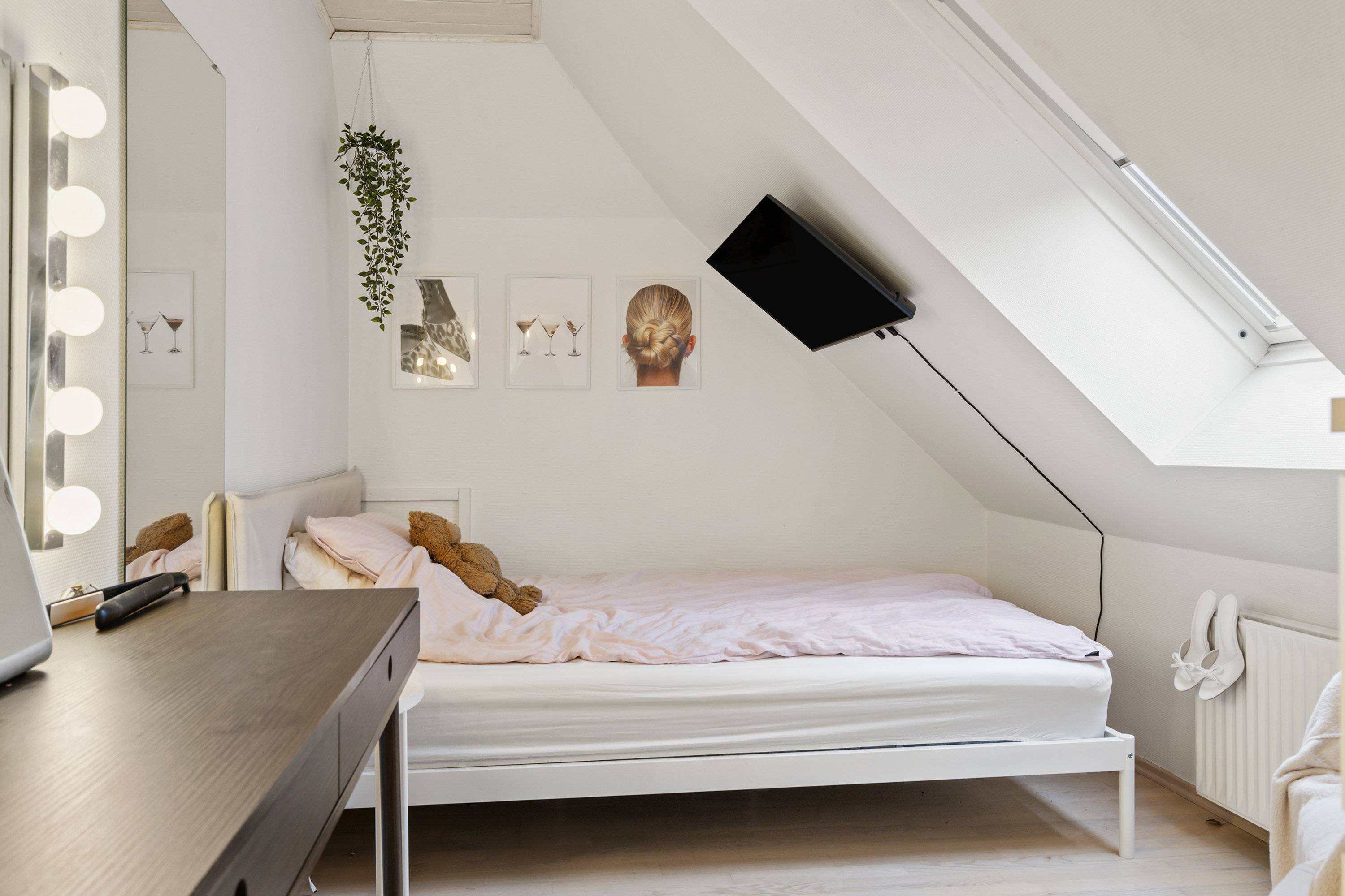 Fremhævet soveværelse billede i fuldskærmstilstand. Billede af Søndergade 25, 9300 Sæby