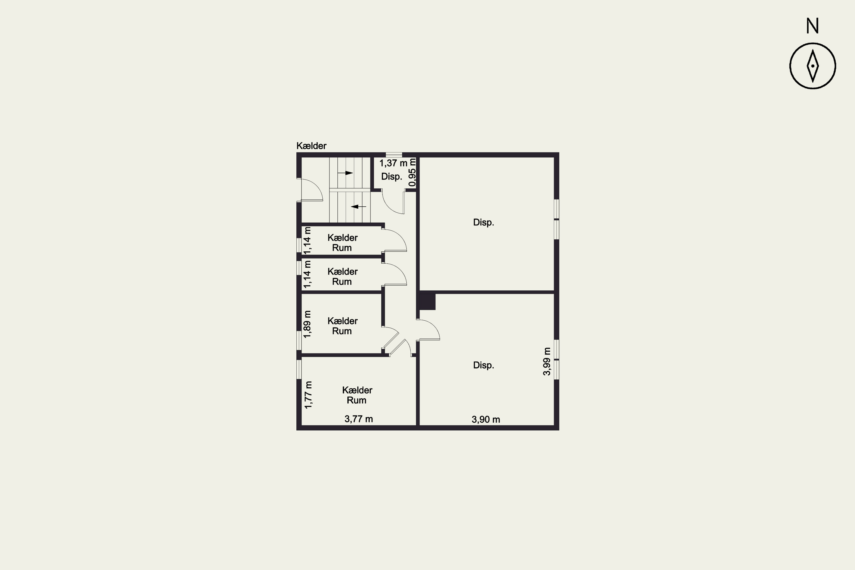 Plantegninger billede af Bovinsgade 2, 9900 Frederikshavn