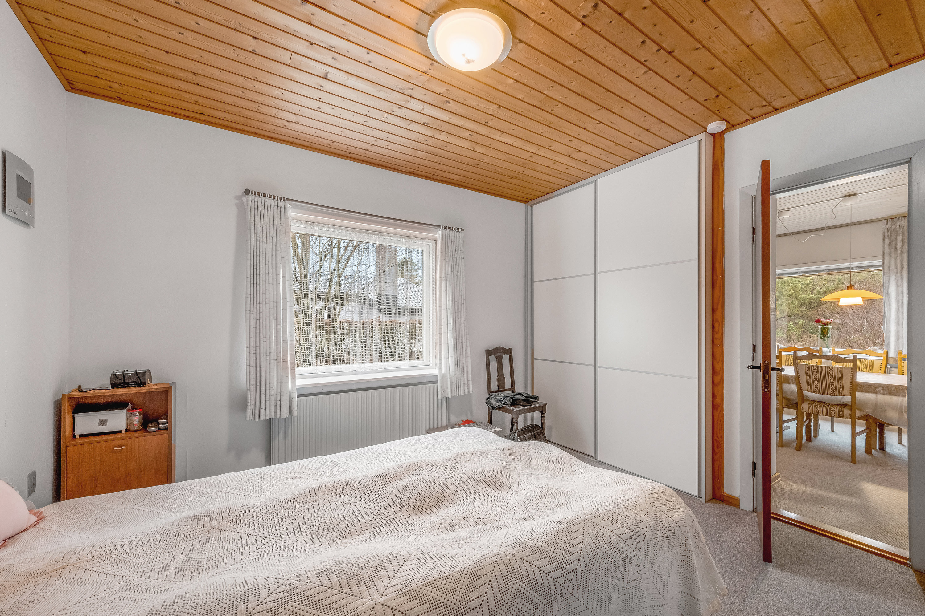 Fremhævet soveværelse  billede i fuldskærmstilstand. Billede af Borrisvej 9, Gaasdalhede, 6920 Videbæk