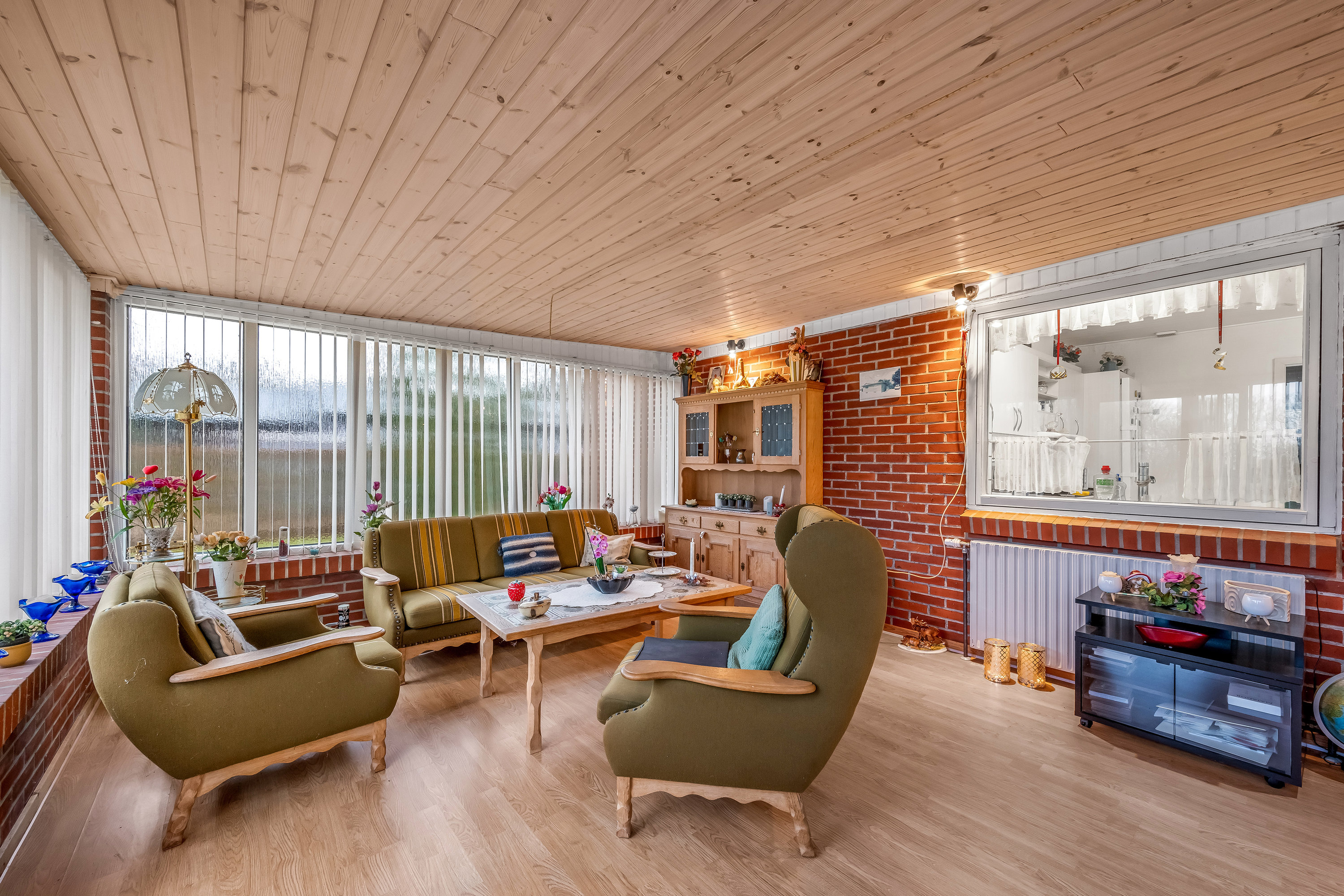 Fremhævet udestue  billede i fuldskærmstilstand. Billede af Borrisvej 9, Gaasdalhede, 6920 Videbæk