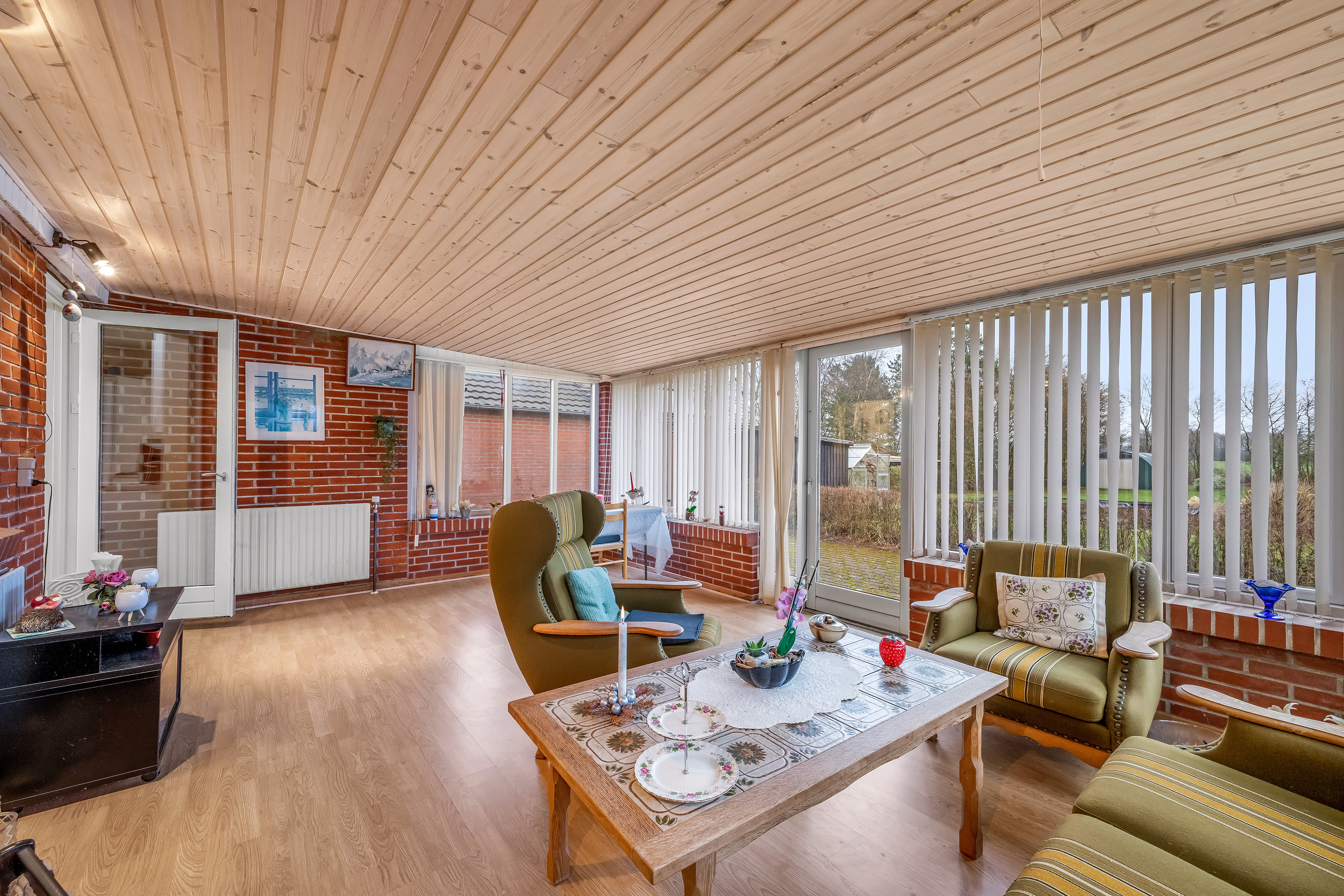 Fremhævet udestue  billede i fuldskærmstilstand. Billede af Borrisvej 9, Gaasdalhede, 6920 Videbæk