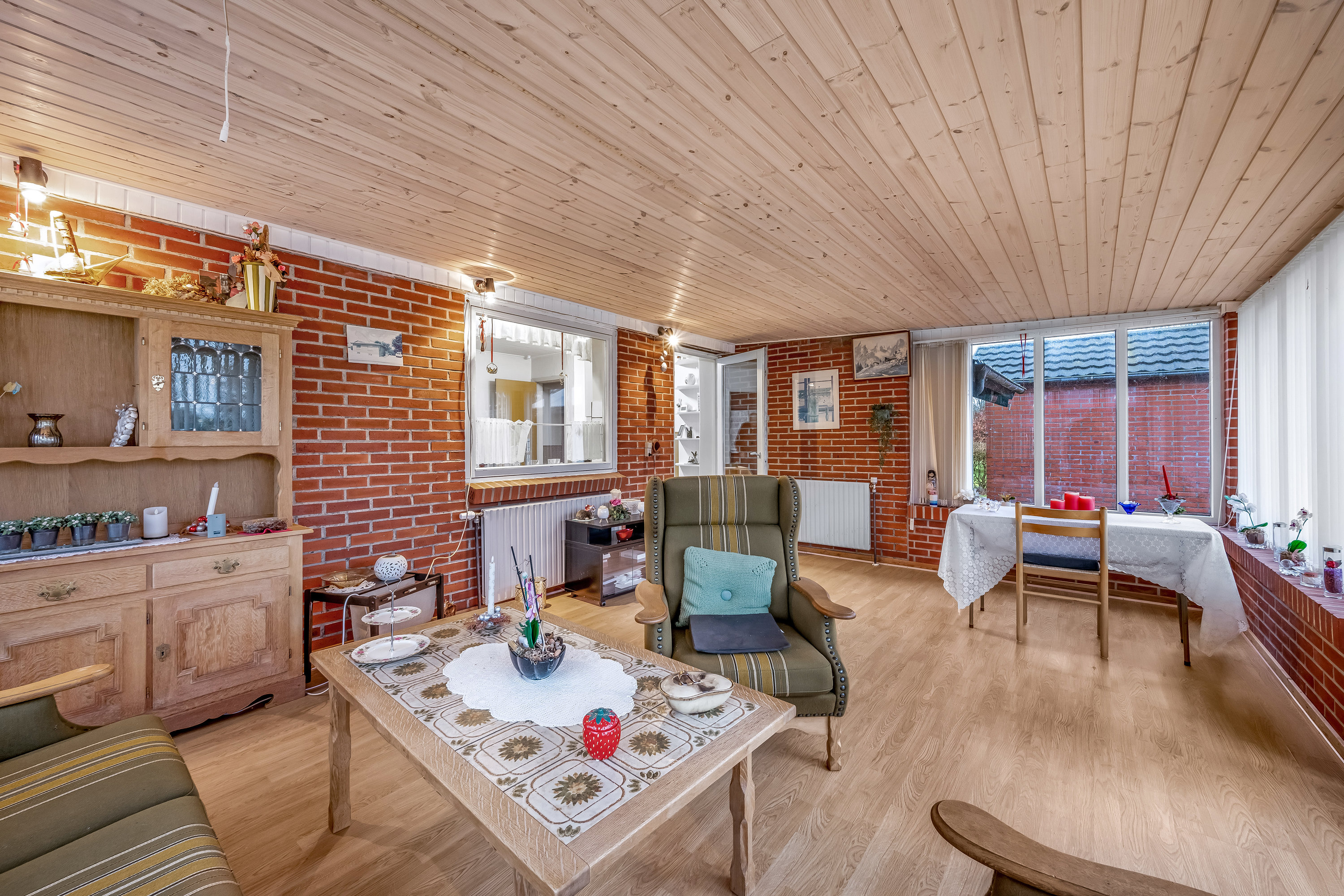 Fremhævet udestue  billede i fuldskærmstilstand. Billede af Borrisvej 9, Gaasdalhede, 6920 Videbæk