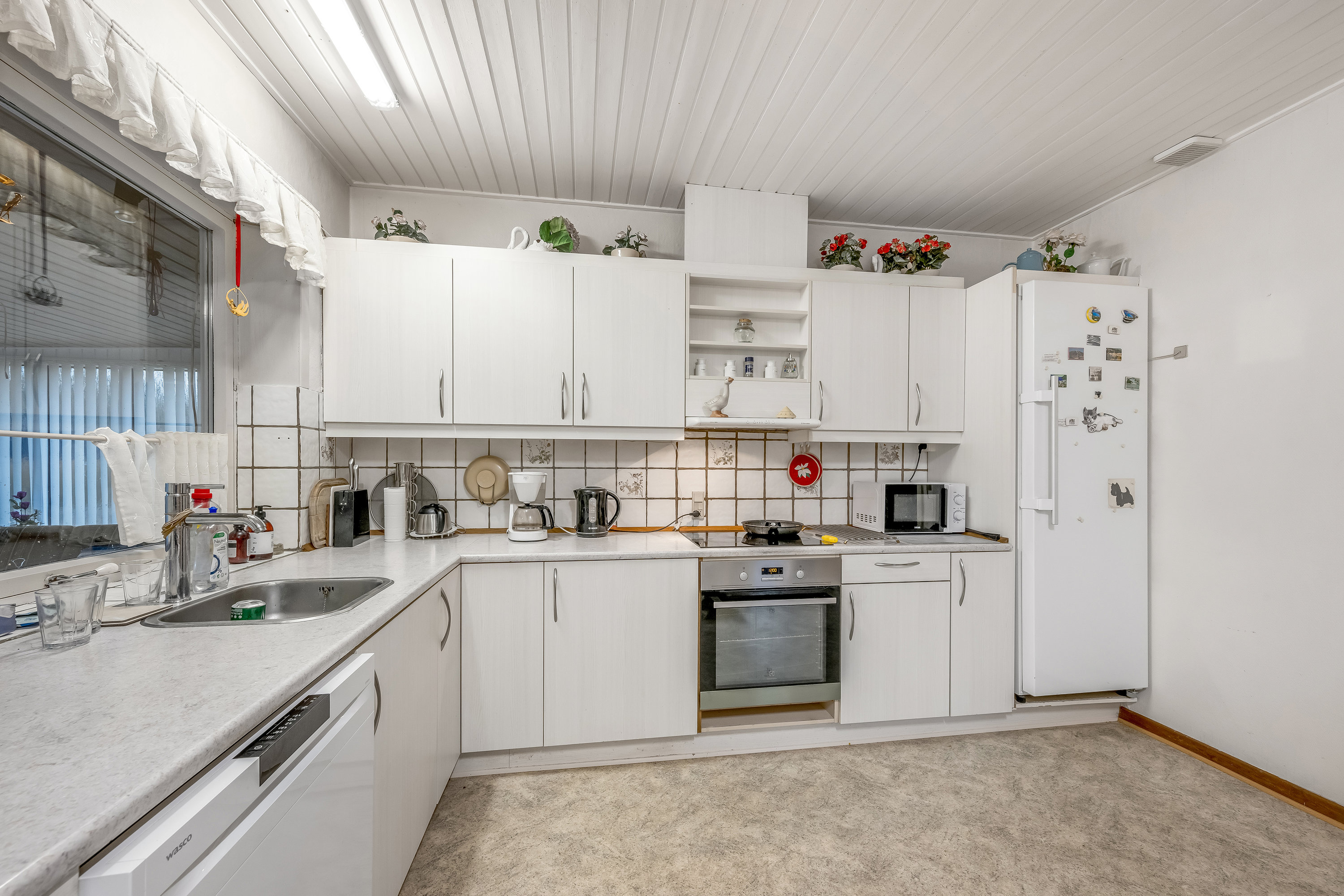 Fremhævet køkken billede i fuldskærmstilstand. Billede af Borrisvej 9, Gaasdalhede, 6920 Videbæk