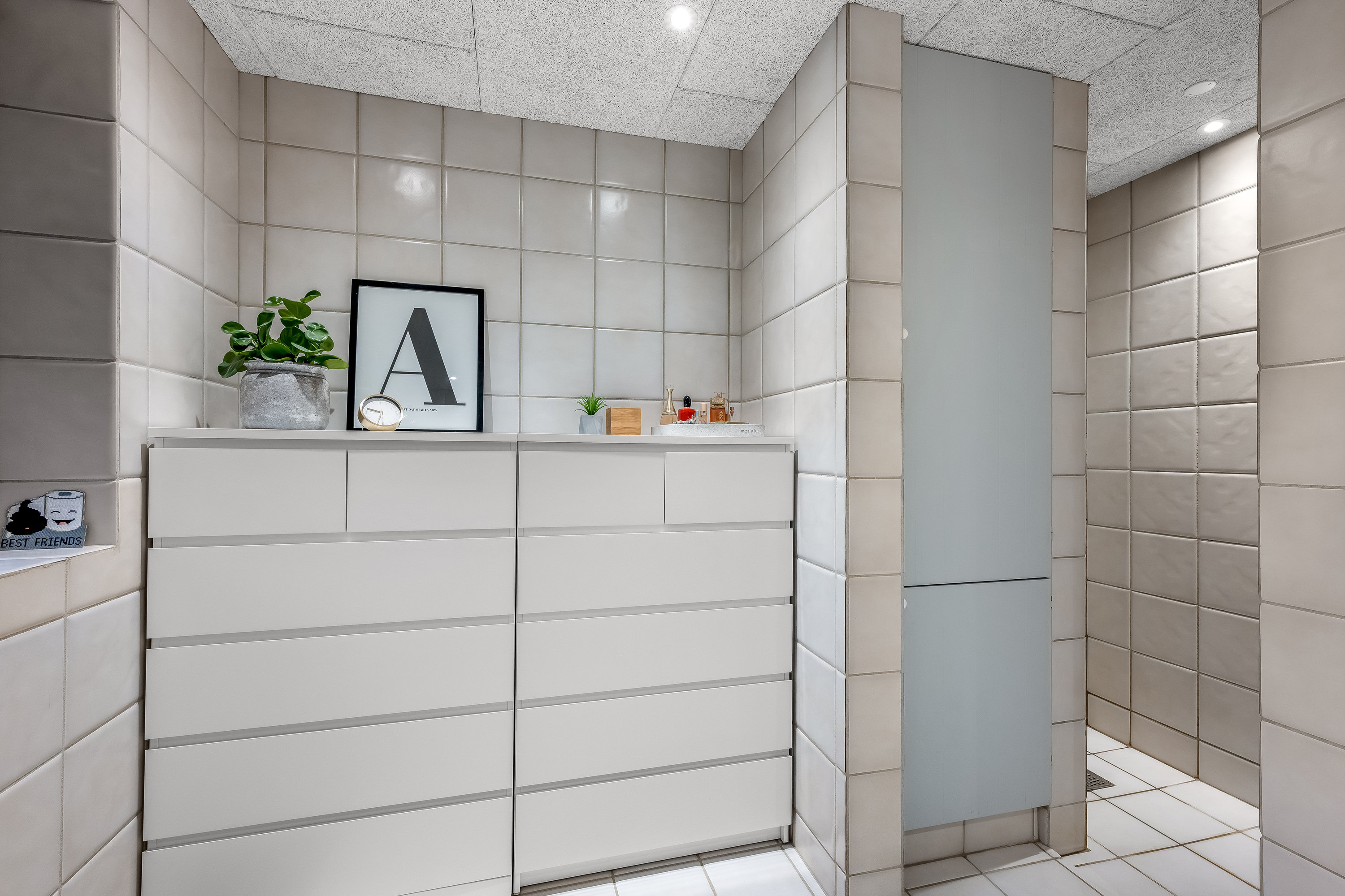 Fremhævet badeværelse billede i fuldskærmstilstand. Billede af Rosenalle 56, 6920 Videbæk