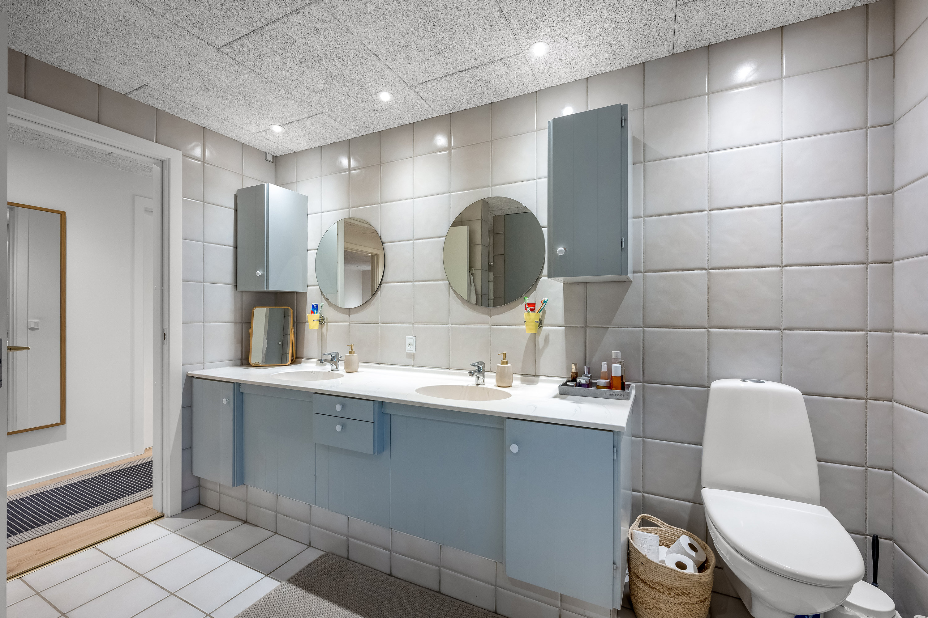 Fremhævet badeværelse billede i fuldskærmstilstand. Billede af Rosenalle 56, 6920 Videbæk