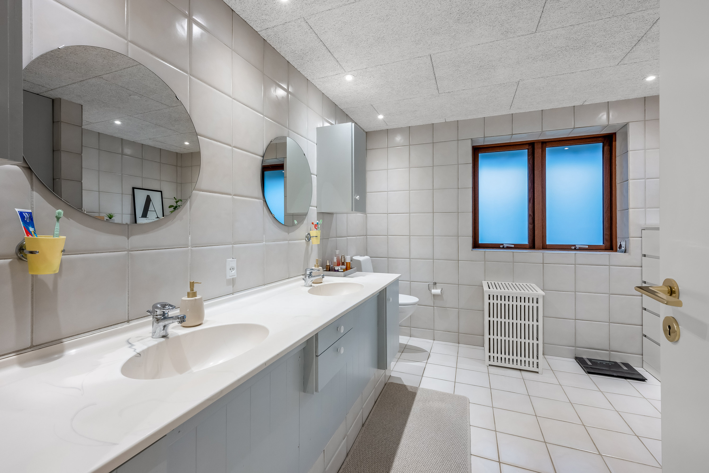 Fremhævet badeværelse billede i fuldskærmstilstand. Billede af Rosenalle 56, 6920 Videbæk