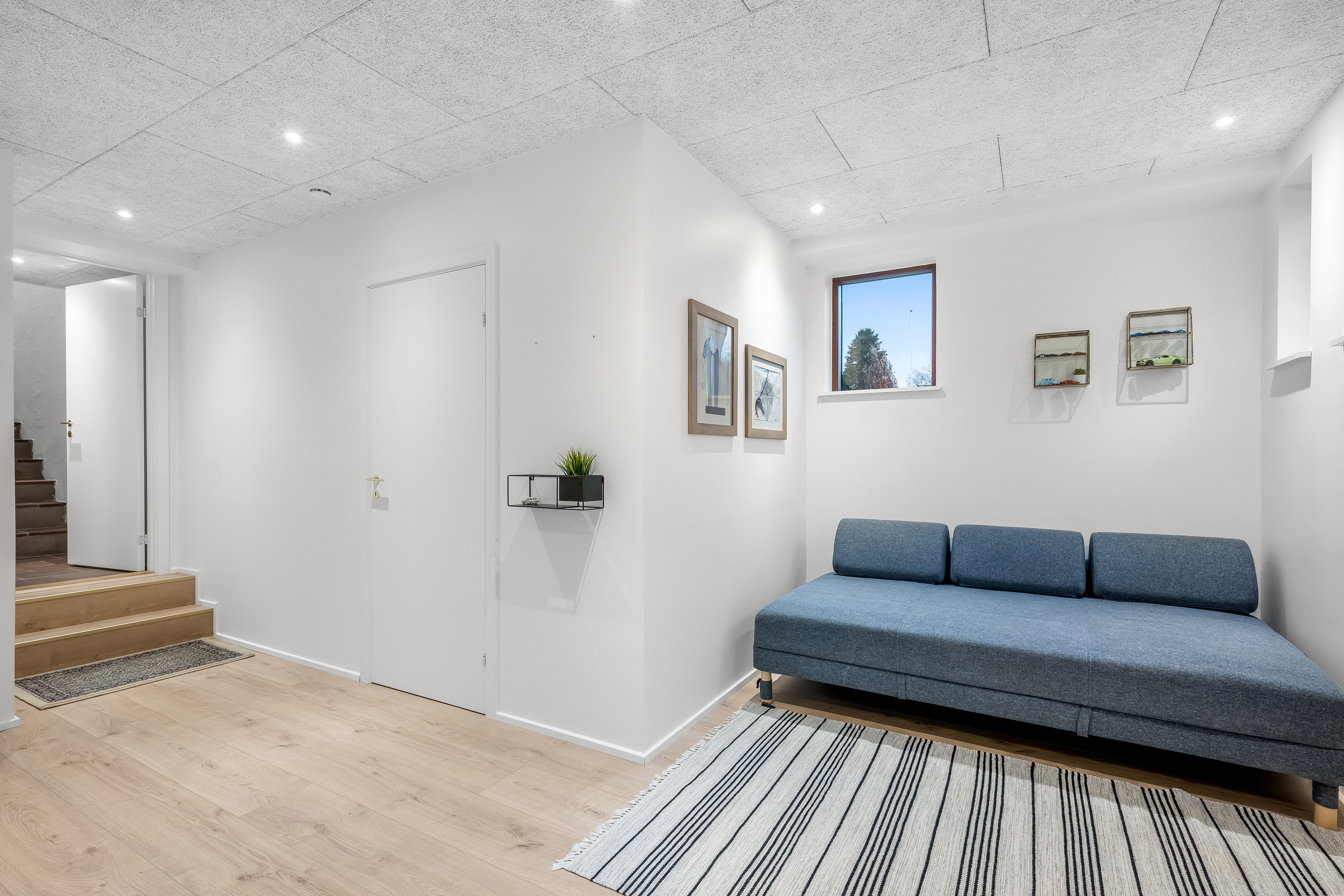 Fremhævet stue billede i fuldskærmstilstand. Billede af Rosenalle 56, 6920 Videbæk