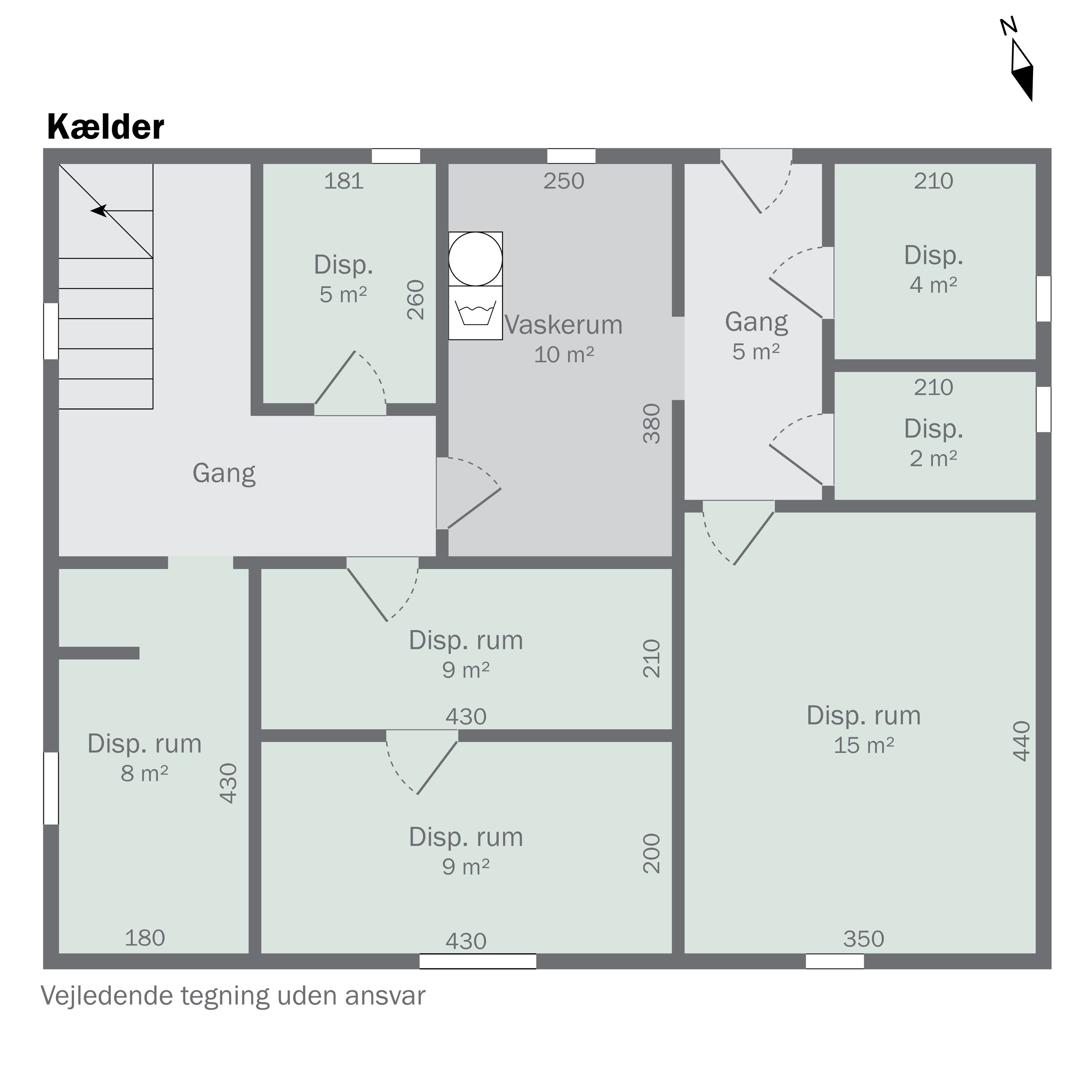 Plantegninger billede af Frilandsvej 21, st.., 9800 Hjørring