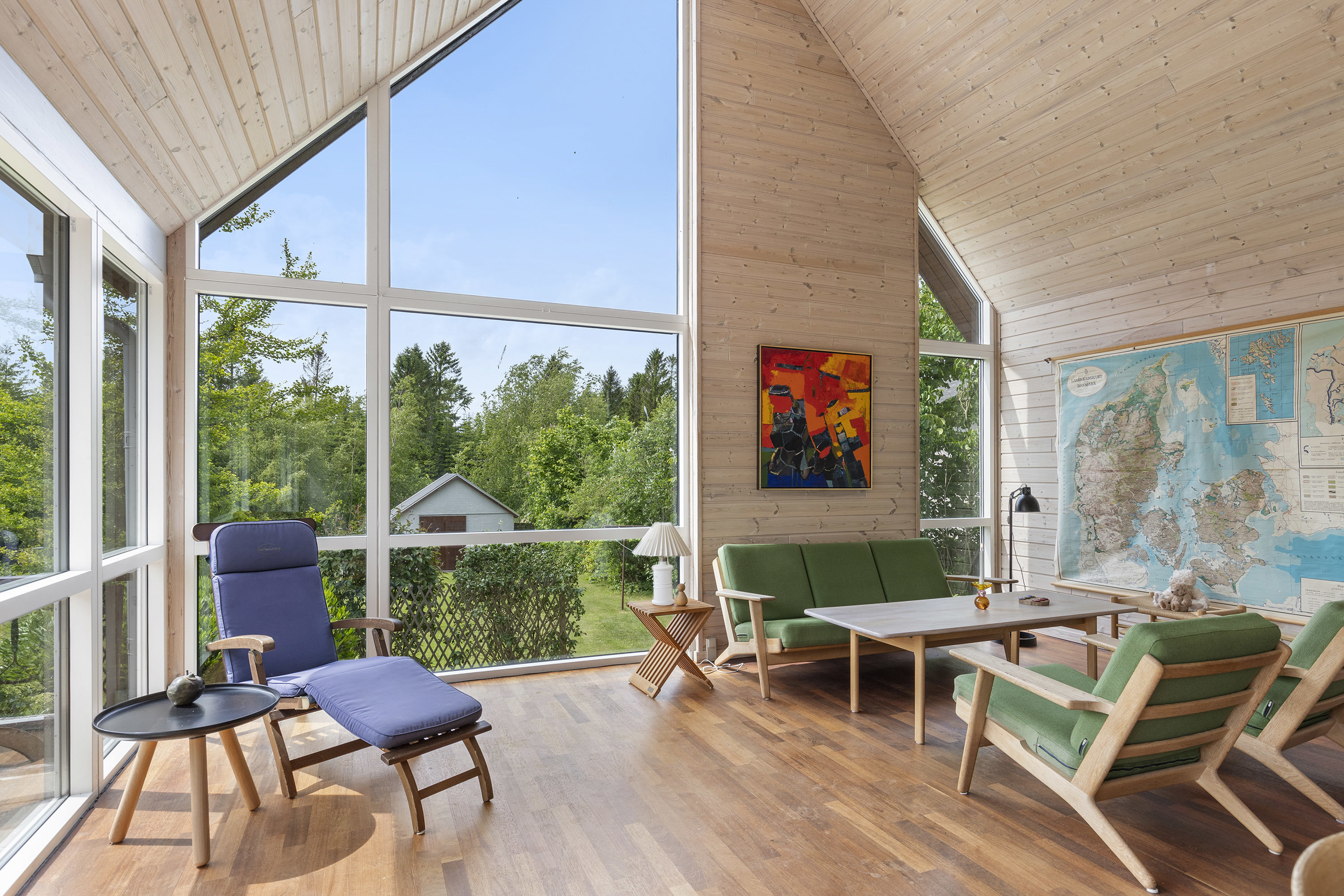 Fremhævet stue billede i fuldskærmstilstand. Billede af Brøndumvej 33, 9690 Fjerritslev