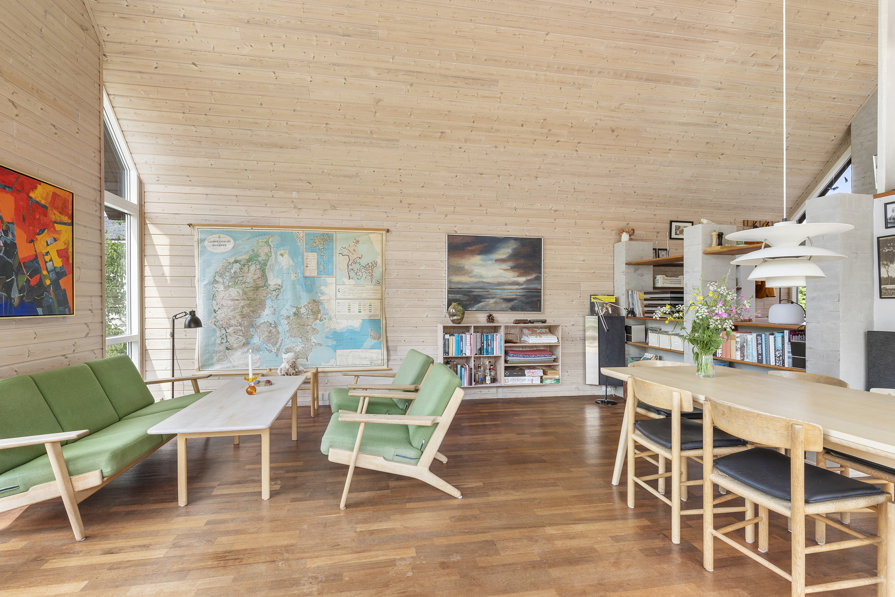 Fremhævet stue billede i fuldskærmstilstand. Billede af Brøndumvej 33, 9690 Fjerritslev