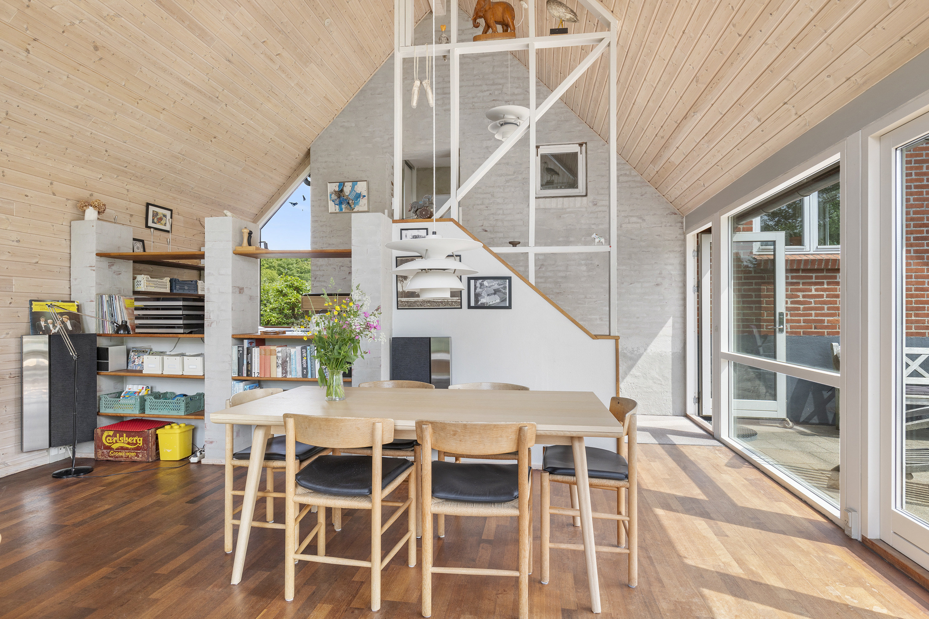 Fremhævet stue billede i fuldskærmstilstand. Billede af Brøndumvej 33, 9690 Fjerritslev