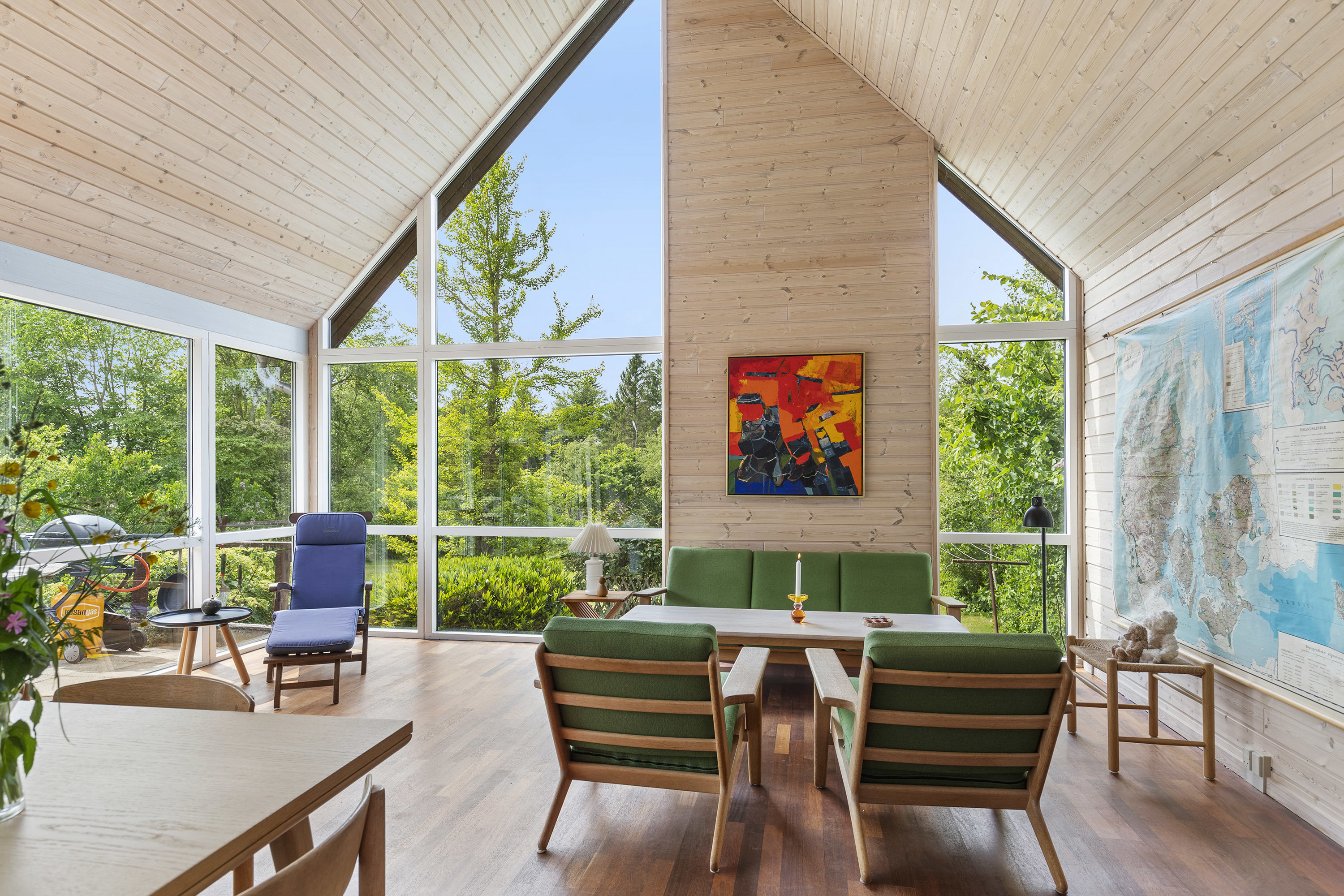 Fremhævet stue billede i fuldskærmstilstand. Billede af Brøndumvej 33, 9690 Fjerritslev