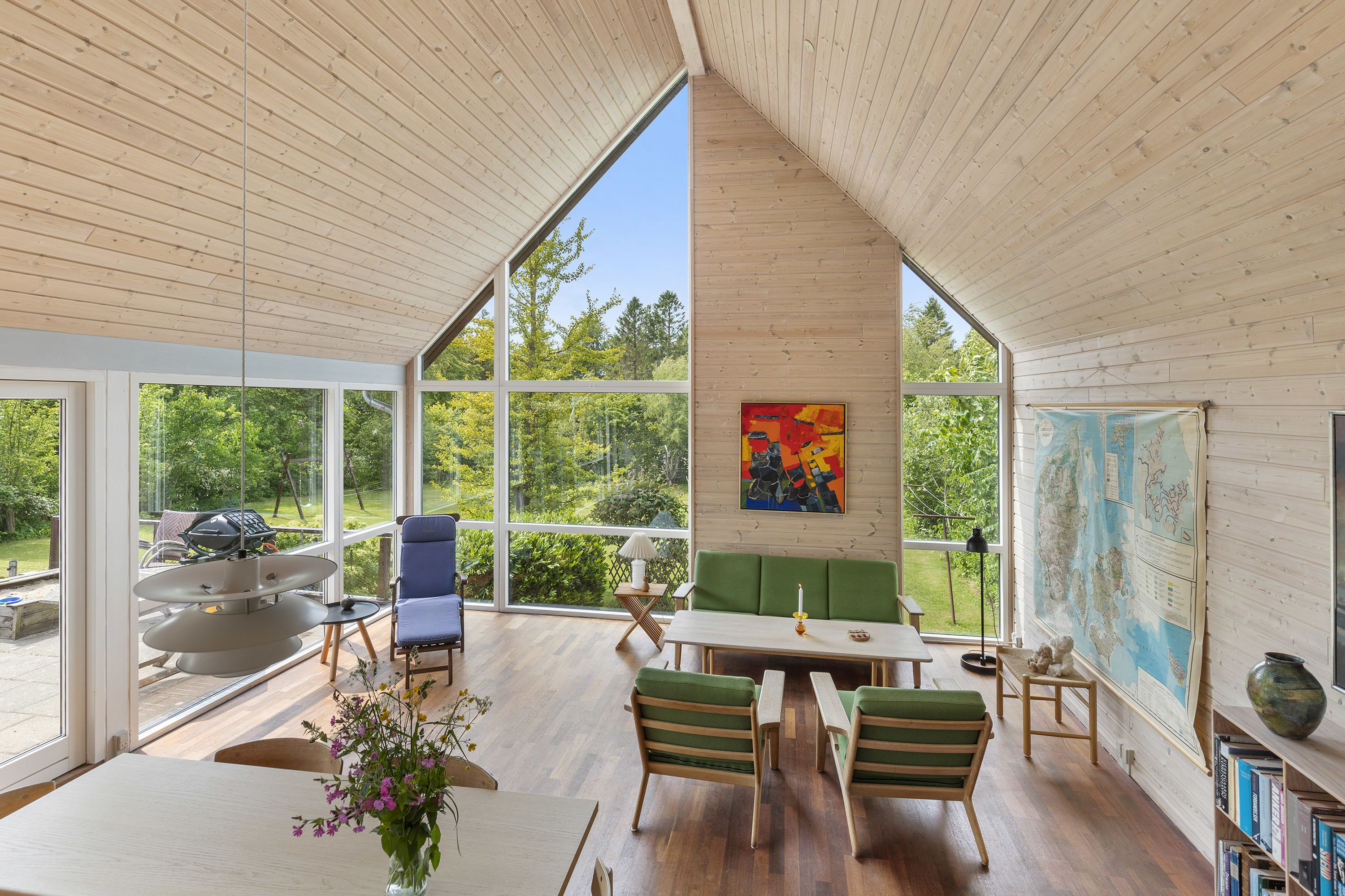 Miniaturebillede 1: stue. Billede af Brøndumvej 33, 9690 Fjerritslev