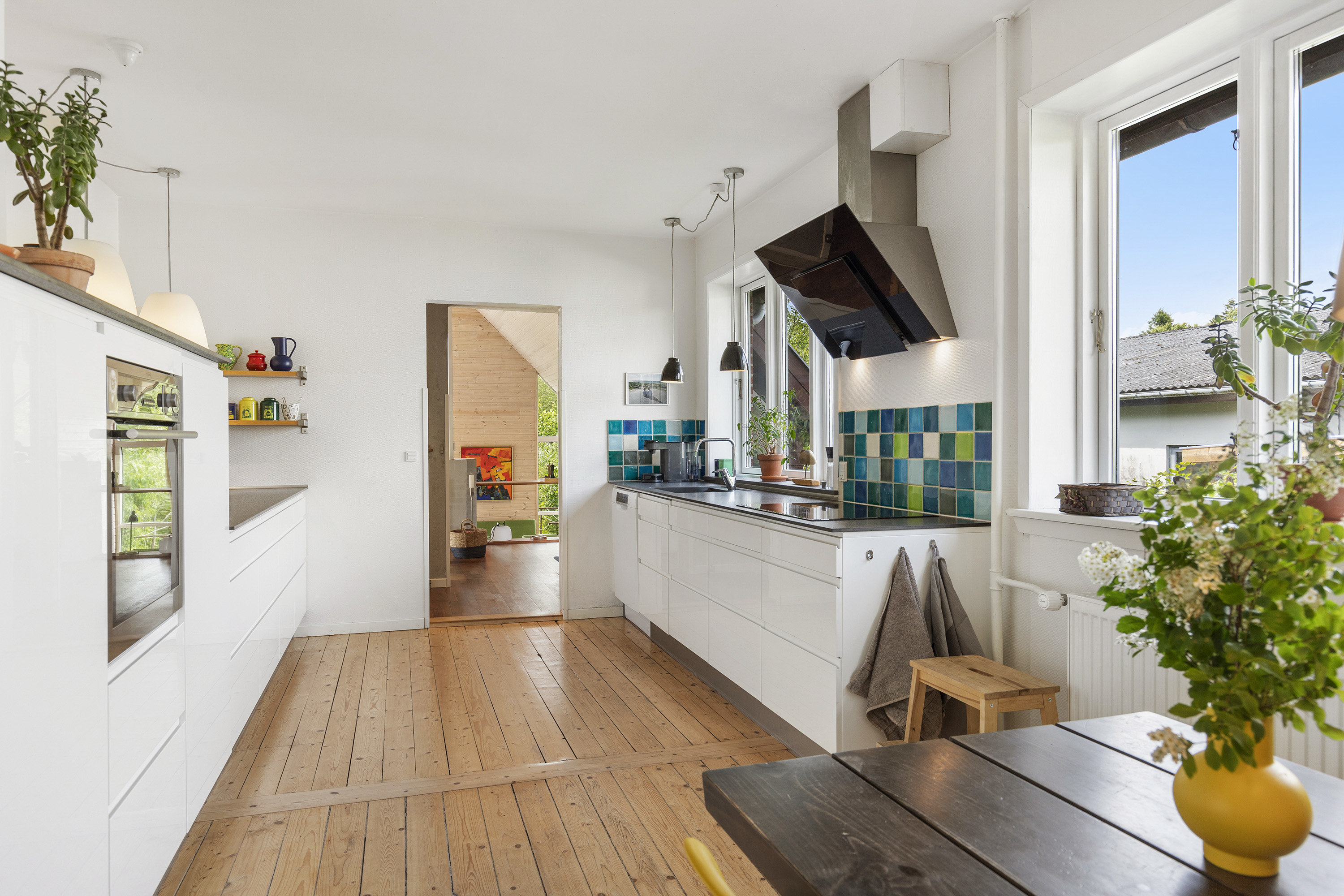 Fremhævet køkken billede i fuldskærmstilstand. Billede af Brøndumvej 33, 9690 Fjerritslev