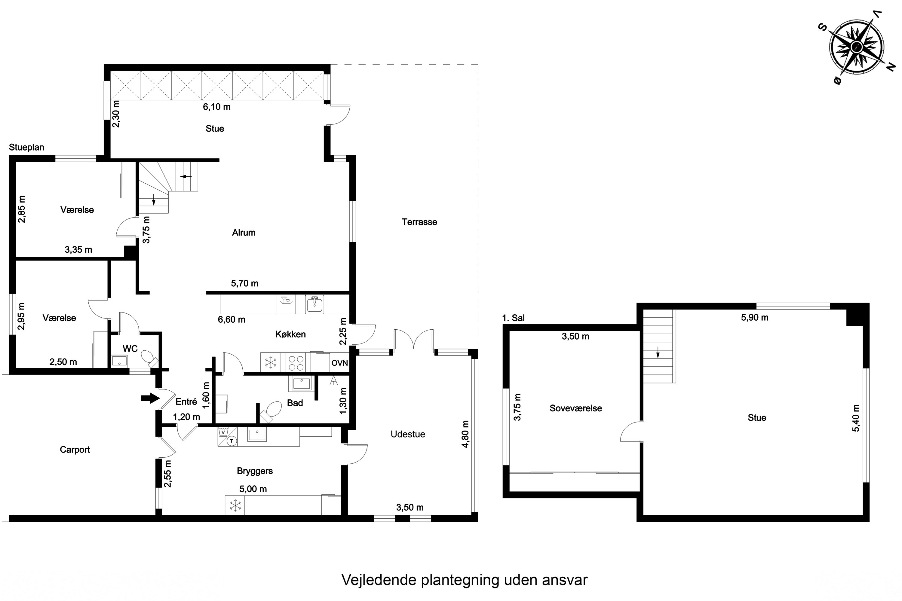 Plantegninger billede af Carit Etlars Alle 66, 6700 Esbjerg