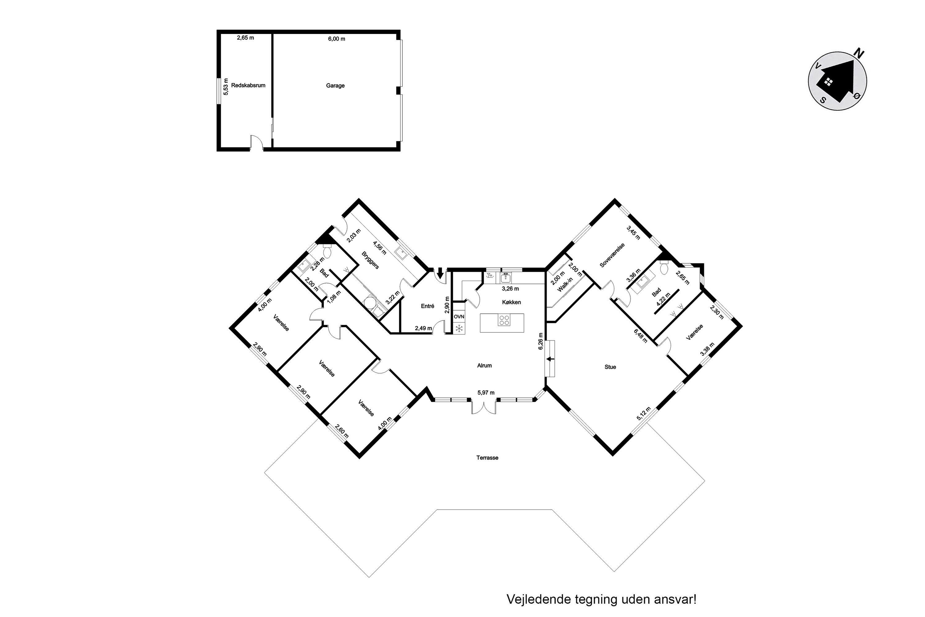 Plantegninger billede af Dalhøjen 72, 9690 Fjerritslev
