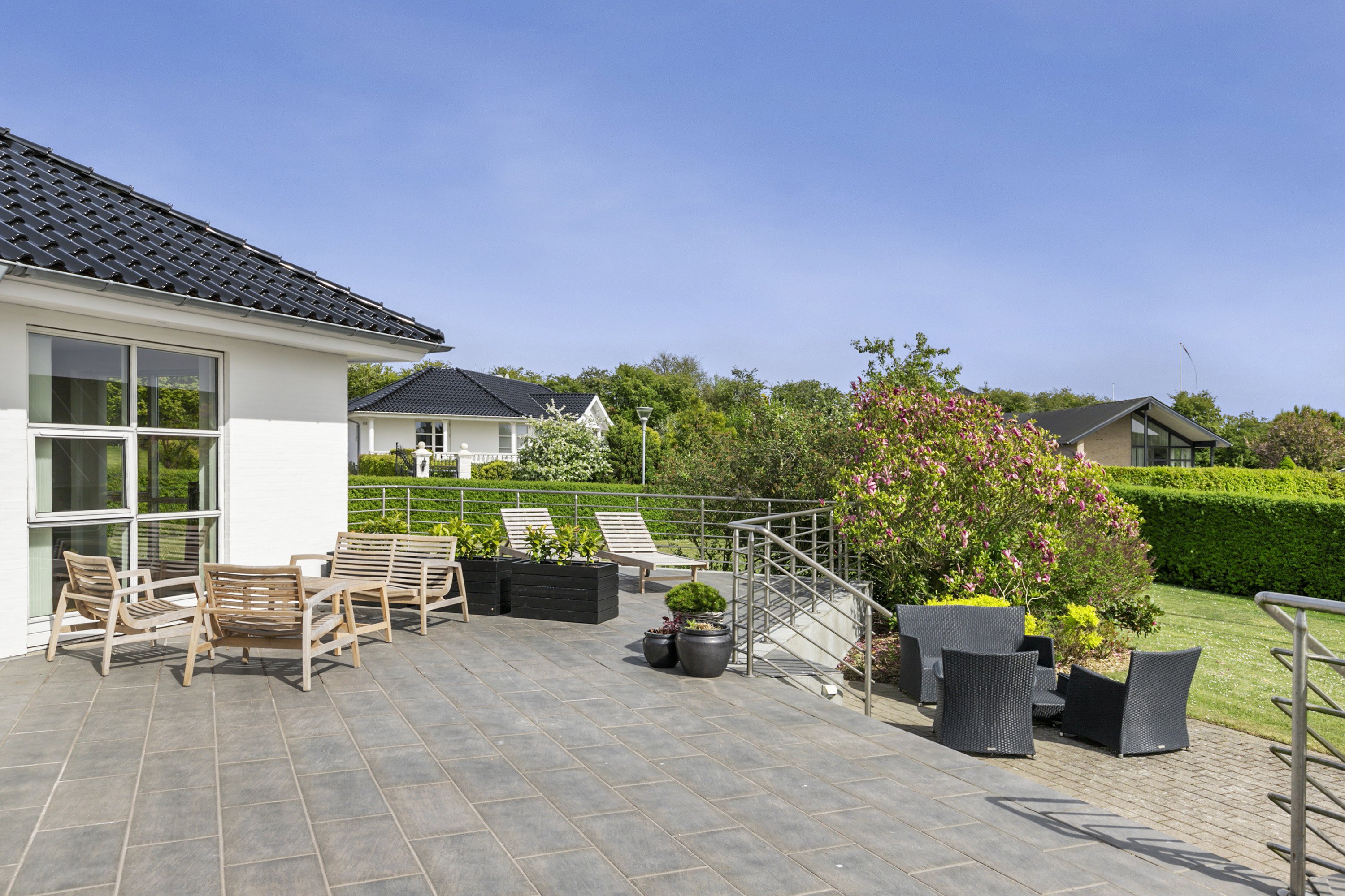 Fremhævet terrasse billede i fuldskærmstilstand. Billede af Dalhøjen 72, 9690 Fjerritslev