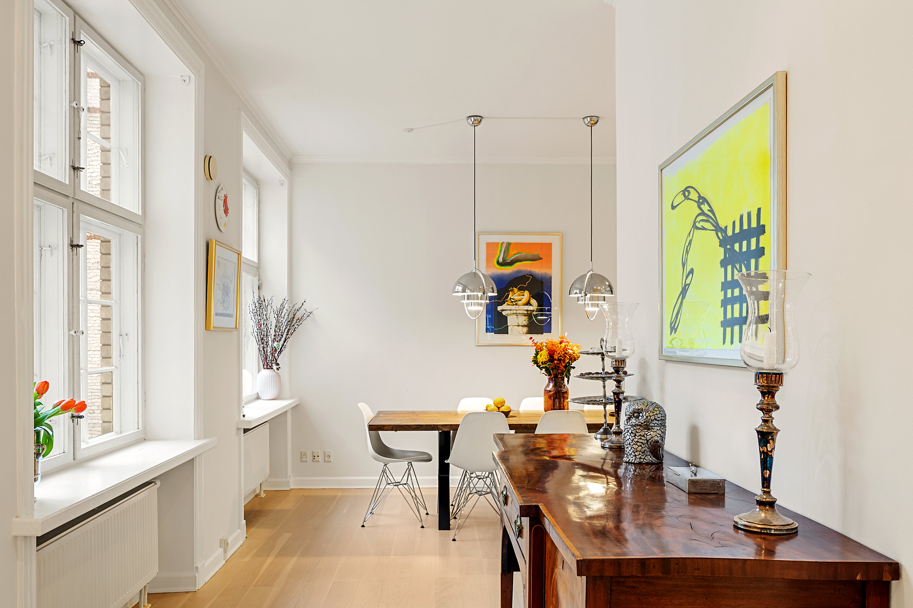 Fremhævet gang billede i fuldskærmstilstand. Billede af Silkegade 17, 2. th., 1113 København K