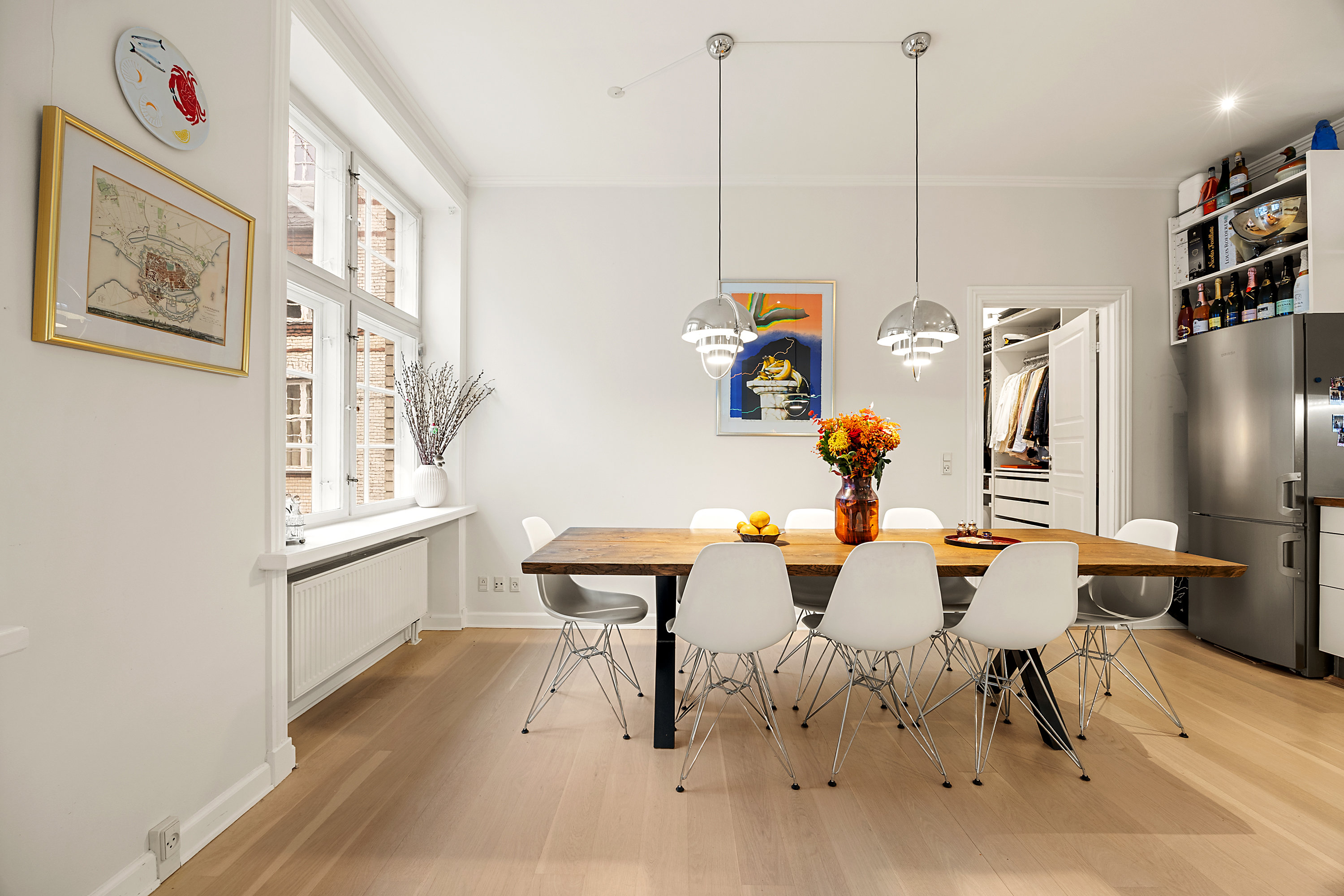 Fremhævet køkken alrum billede i fuldskærmstilstand. Billede af Silkegade 17, 2. th., 1113 København K