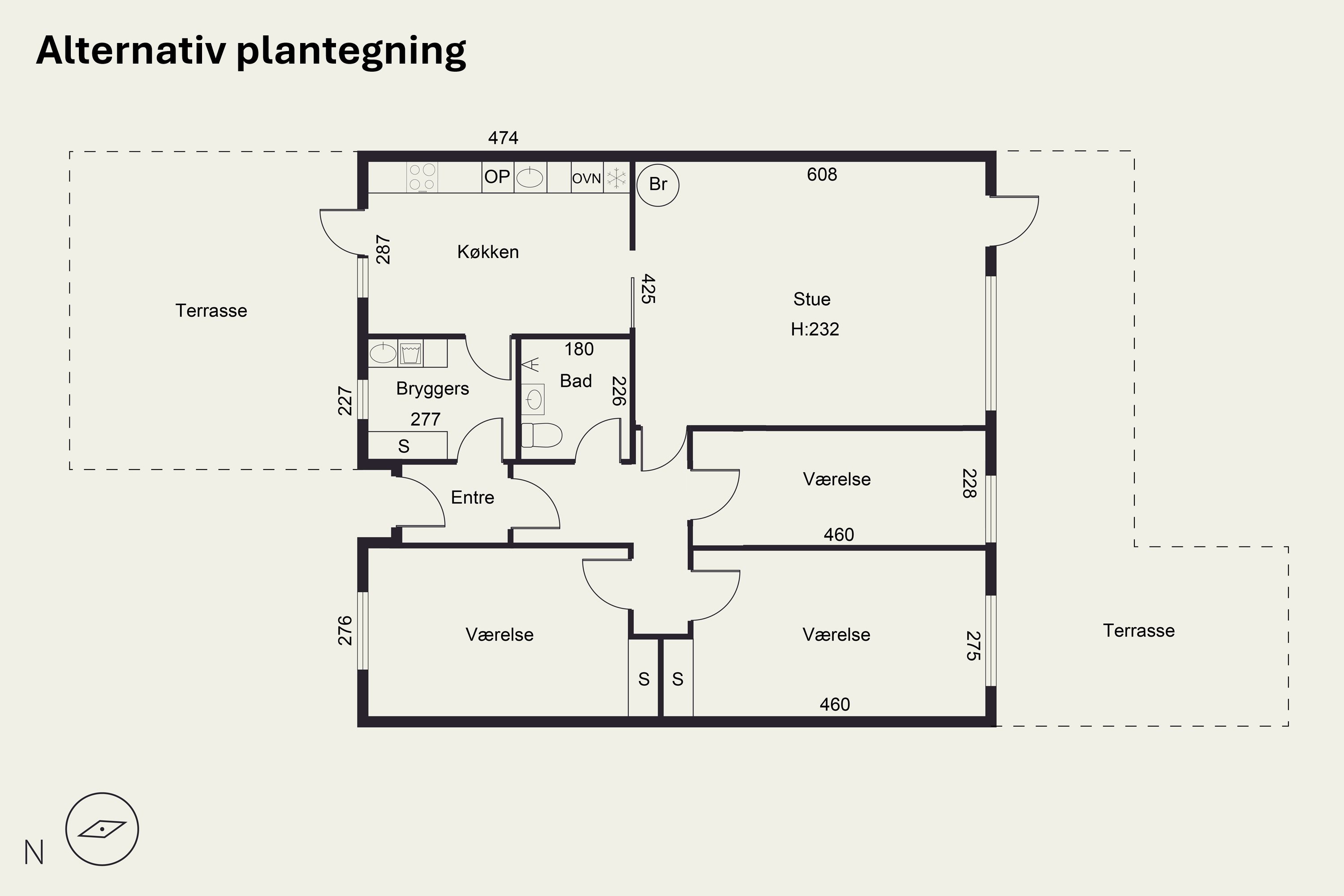 Plantegninger billede af Johannes Ewalds Vej 108, 8230 Åbyhøj