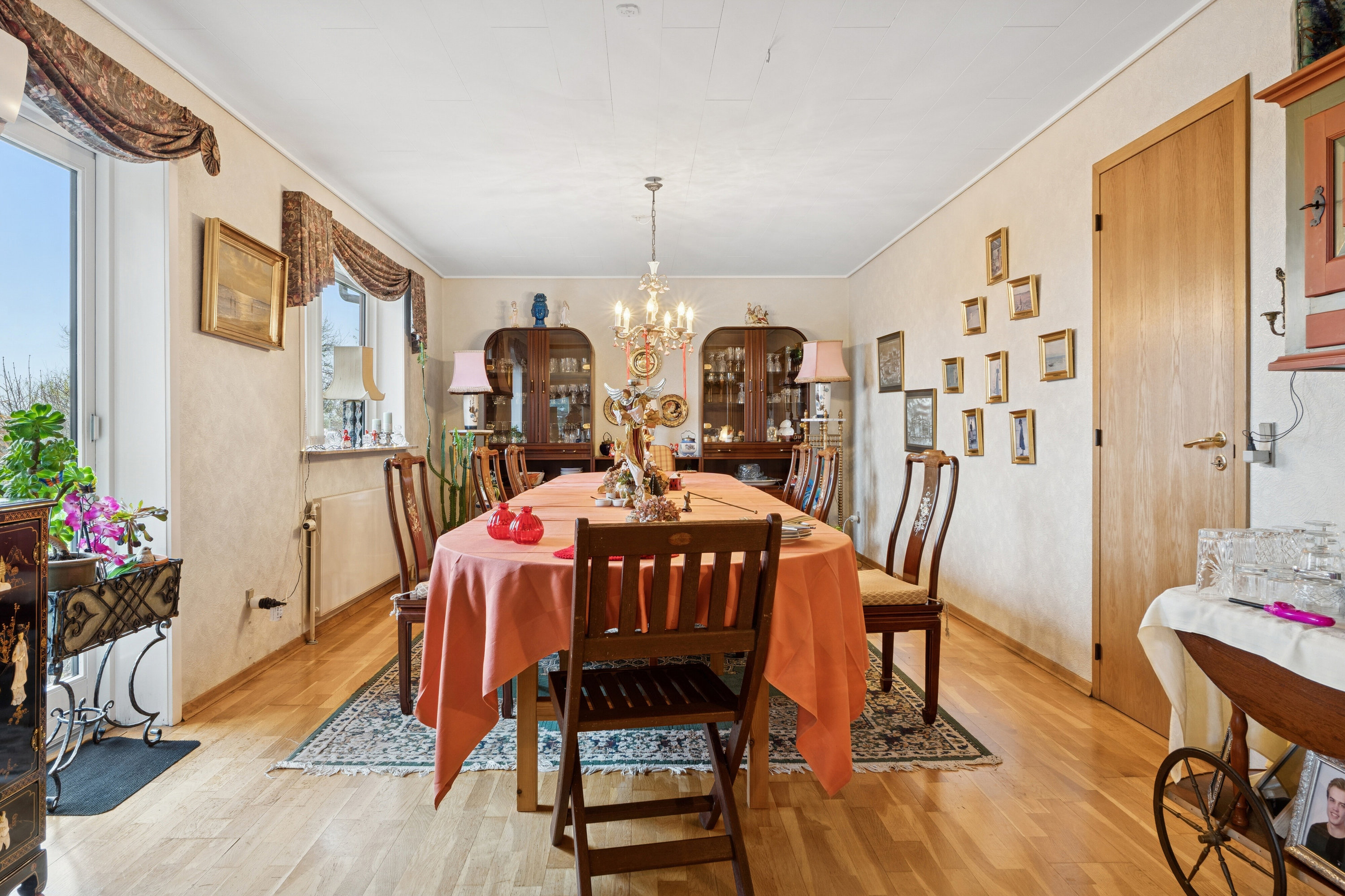 Fremhævet spisestue billede i fuldskærmstilstand. Billede af Lejbøllevej 13A, Lejbølle, 5953 Tranekær