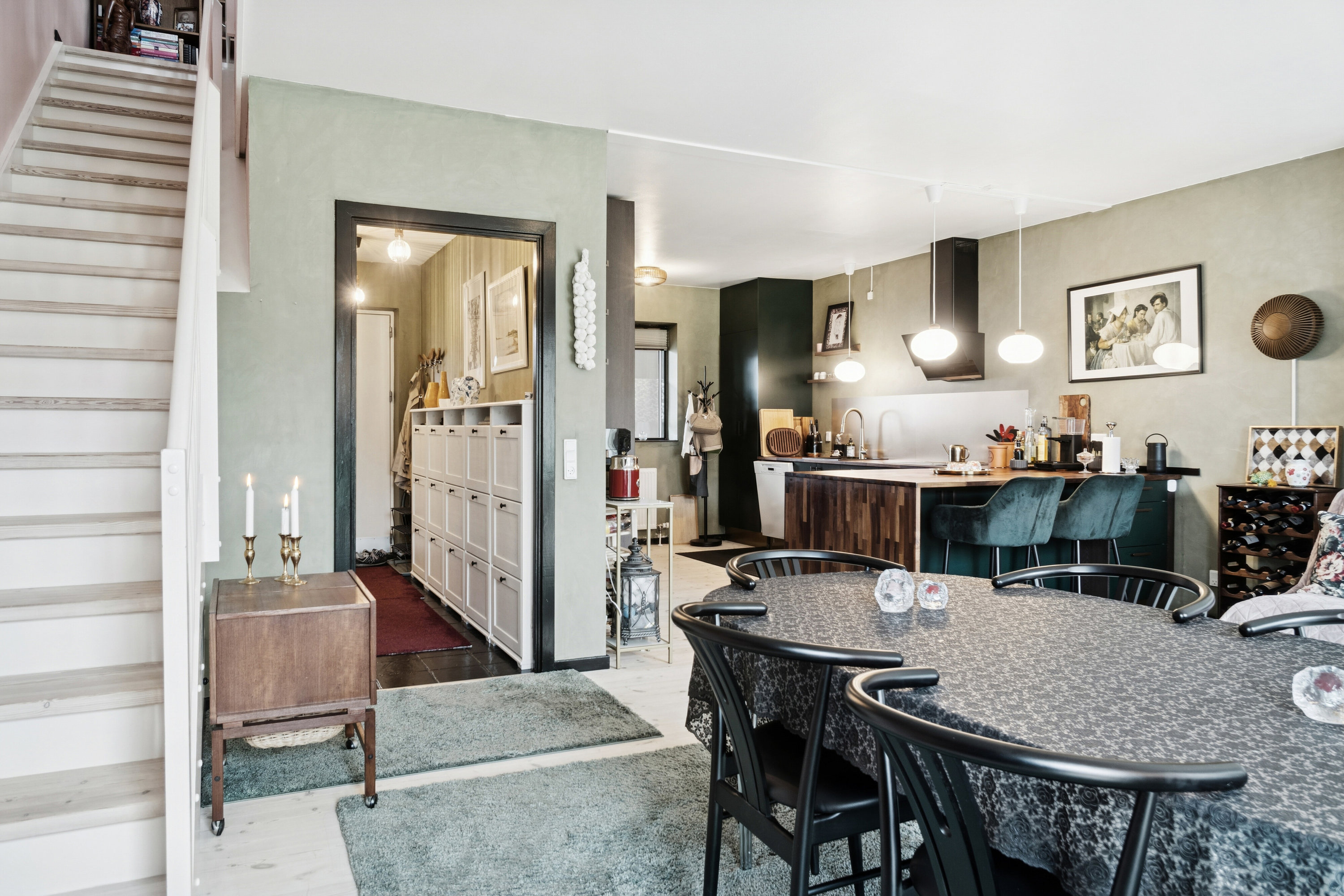 Fremhævet spisestue billede i fuldskærmstilstand. Billede af Høve Klitbo 10, 4550 Asnæs