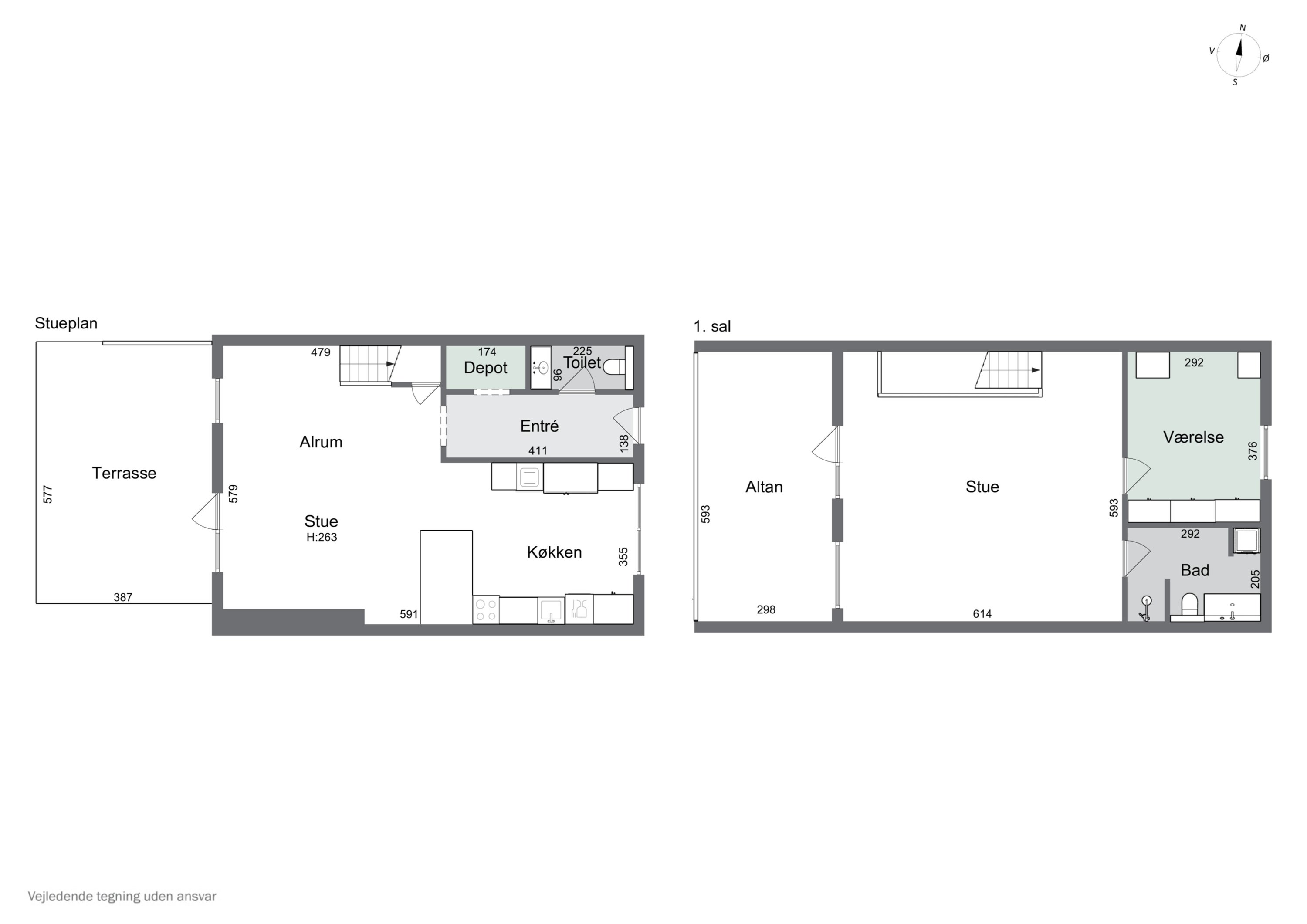 Plantegninger billede af Høve Klitbo 10, 4550 Asnæs