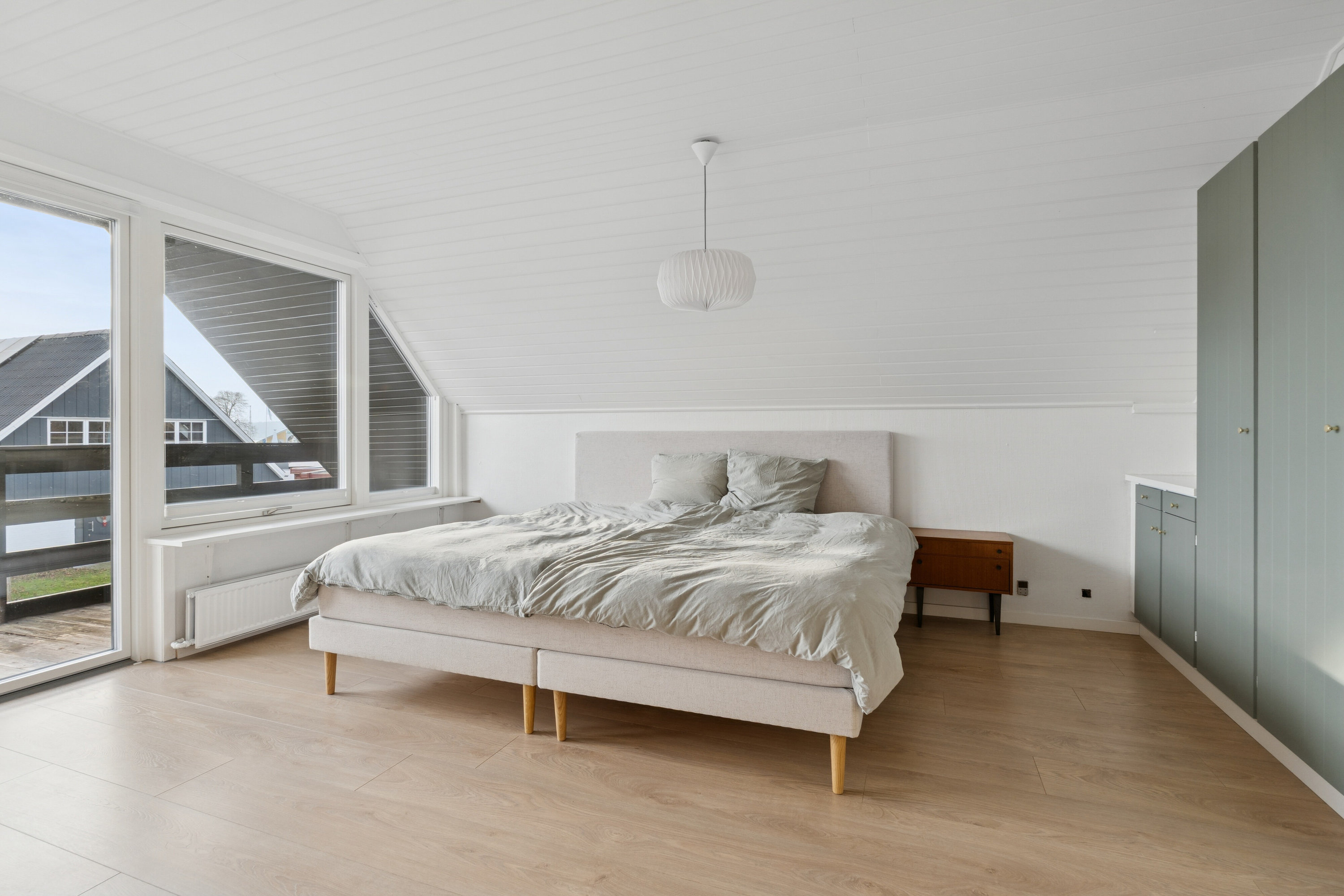 Fremhævet soveværelse billede i fuldskærmstilstand. Billede af Fjordvænget 2, Kollund, 6340 Kruså