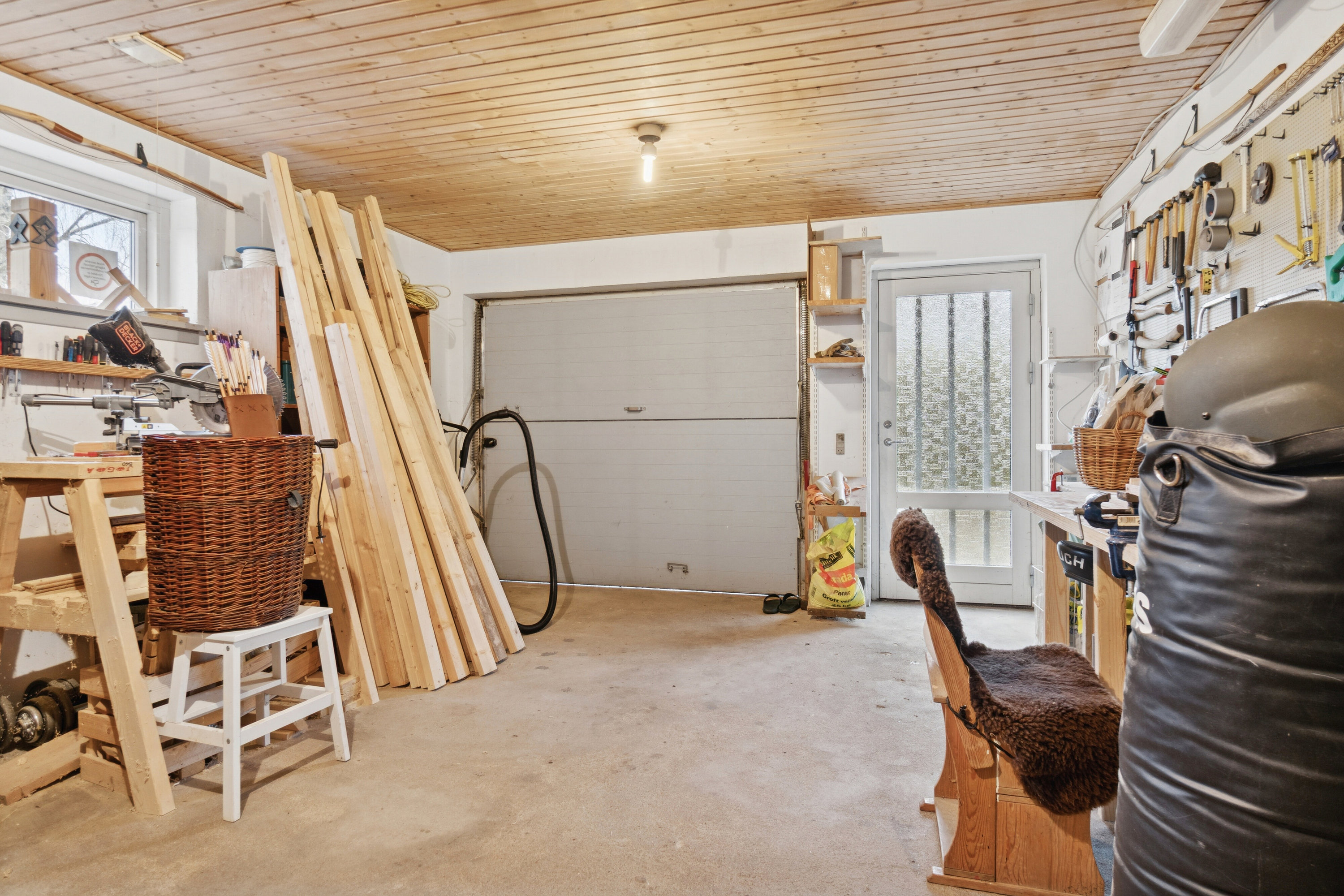 Fremhævet garage billede i fuldskærmstilstand. Billede af Olufsvej 4, Hyllinge, 4700 Næstved