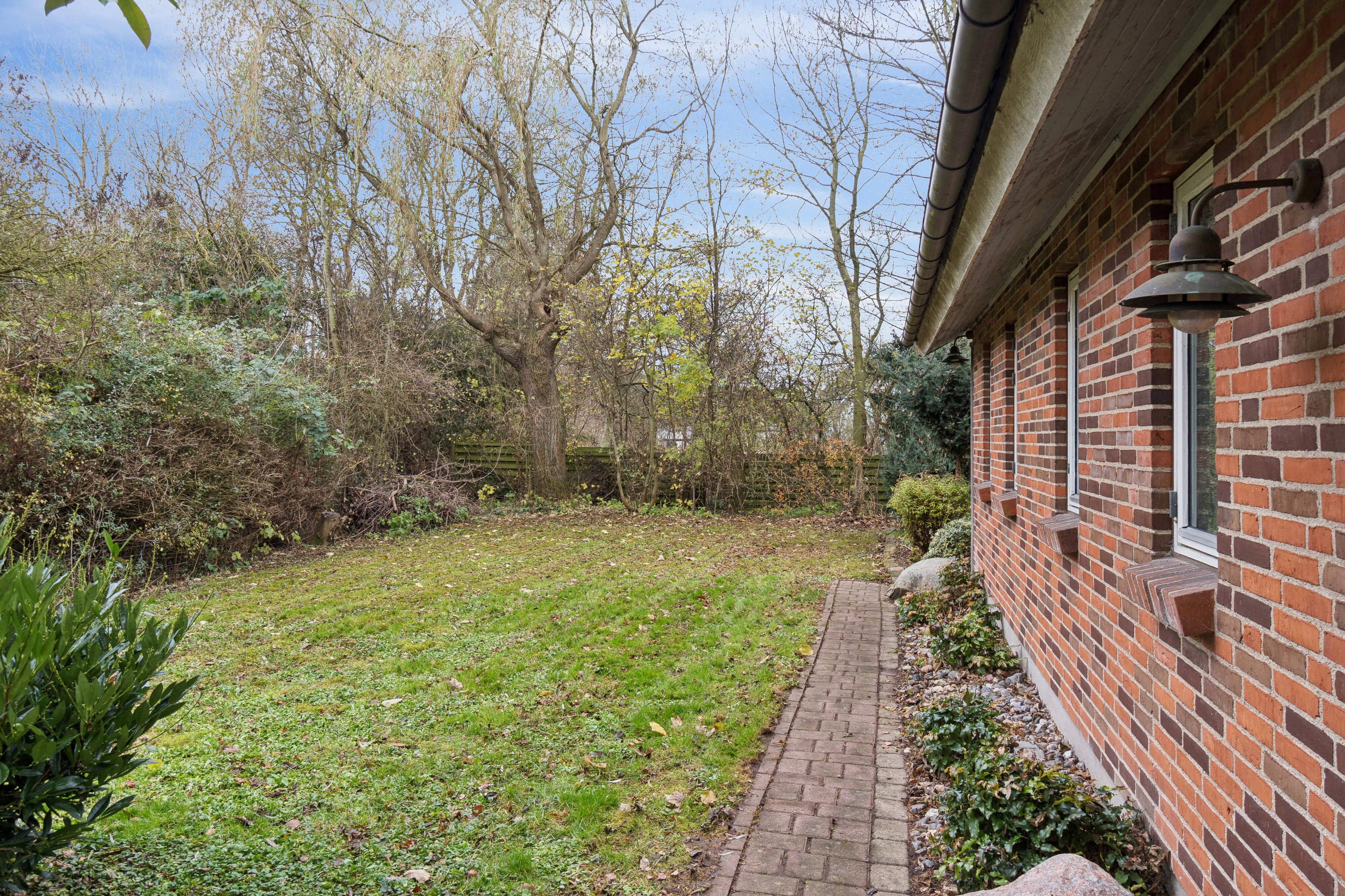 Fremhævet haven billede i fuldskærmstilstand. Billede af Olufsvej 4, Hyllinge, 4700 Næstved