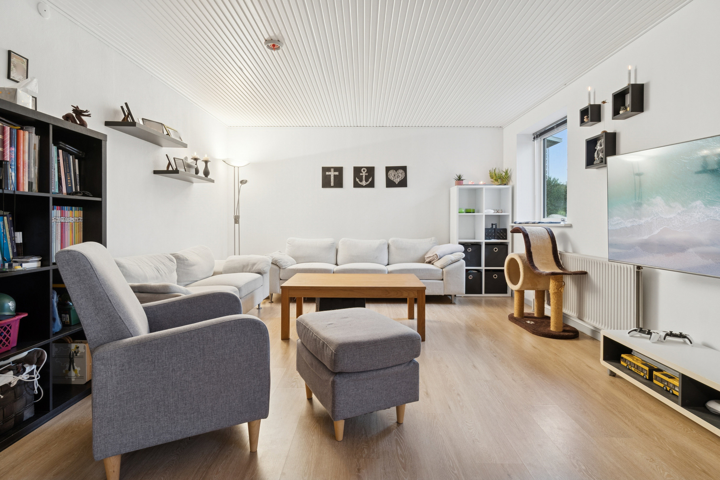 Fremhævet stue billede i fuldskærmstilstand. Billede af Ågade 17, Tejn, 3770 Allinge