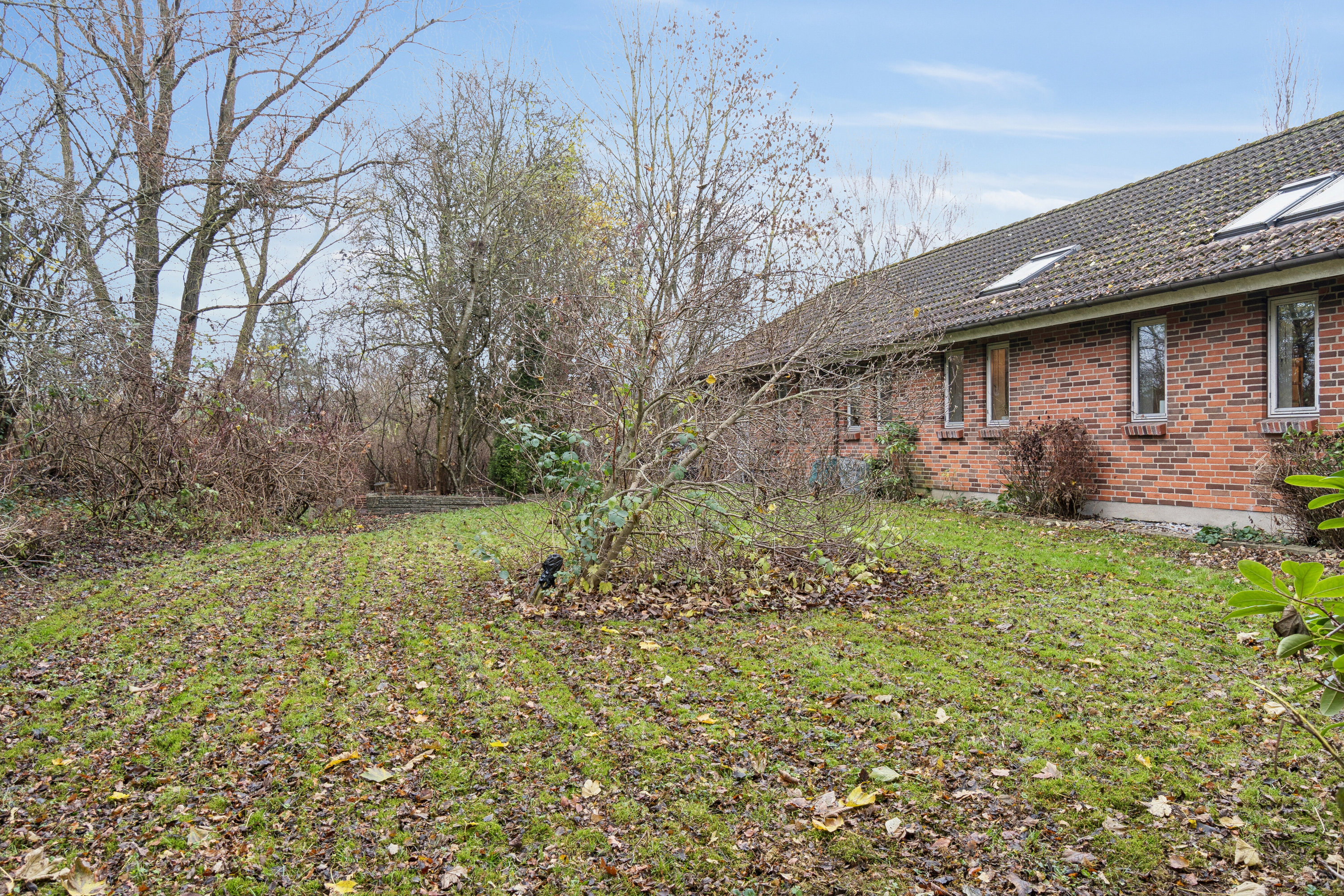 Fremhævet haven billede i fuldskærmstilstand. Billede af Olufsvej 4, Hyllinge, 4700 Næstved