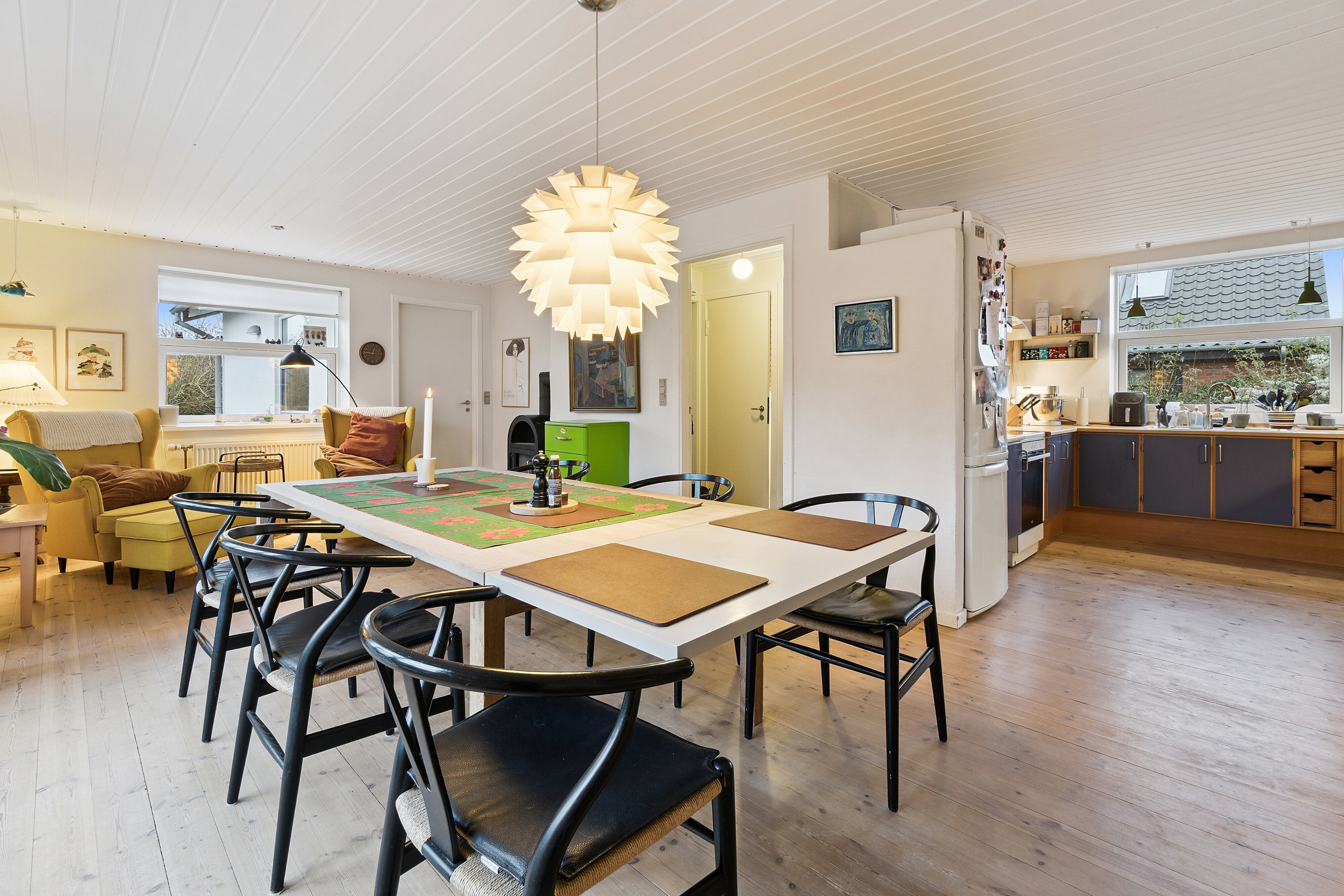 Fremhævet spisestue billede i fuldskærmstilstand. Billede af Sandflugtsvej 20, Rønne, 3700 Rønne