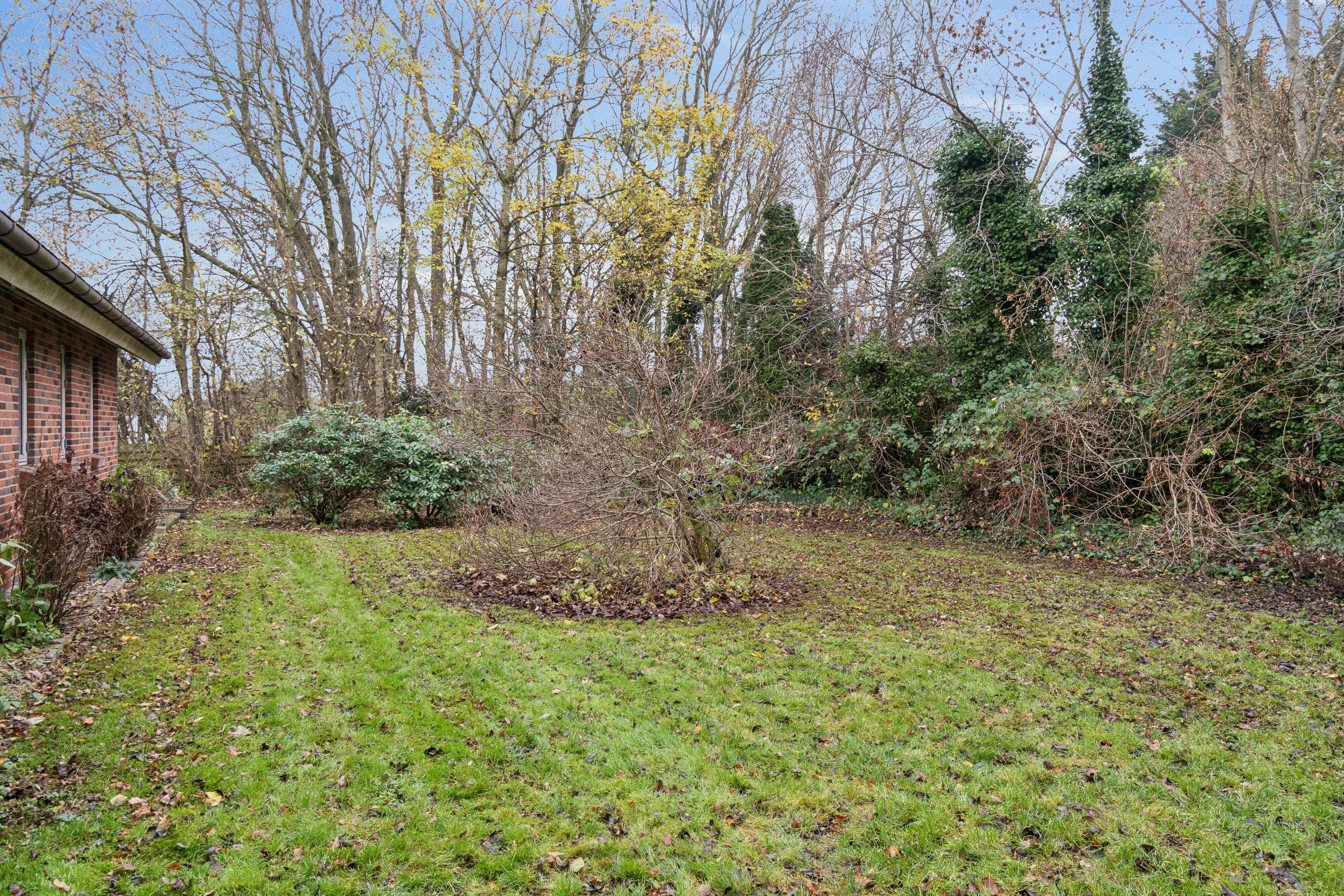 Fremhævet haven billede i fuldskærmstilstand. Billede af Olufsvej 4, Hyllinge, 4700 Næstved