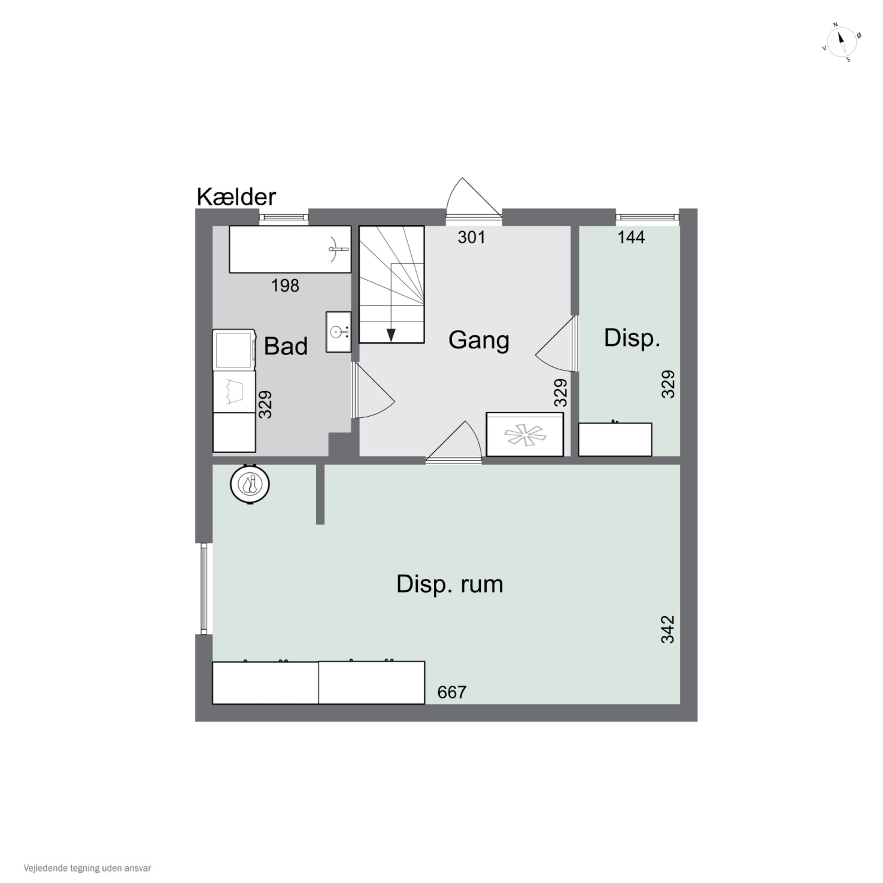 Plantegninger billede af Sandflugtsvej 20, Rønne, 3700 Rønne