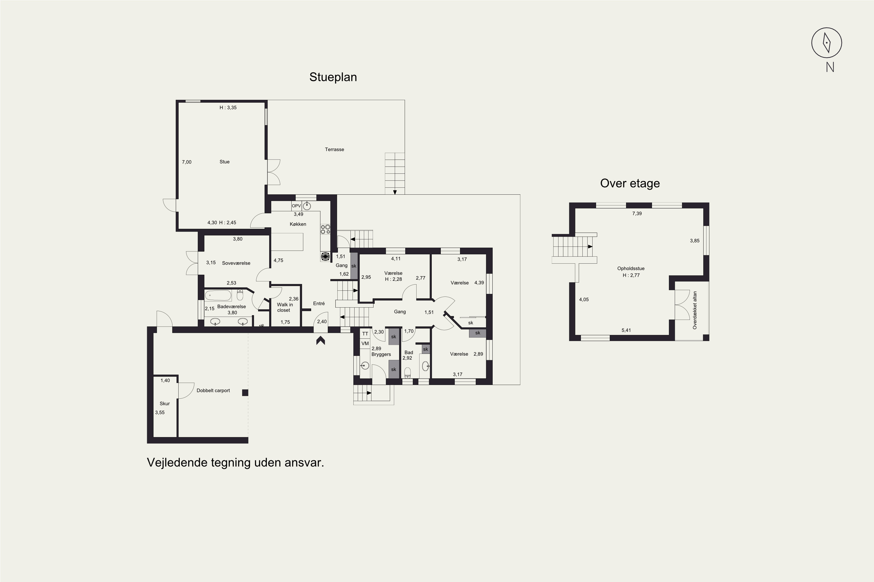 Plantegninger billede af Hovmarksvej 75, 8700 Horsens