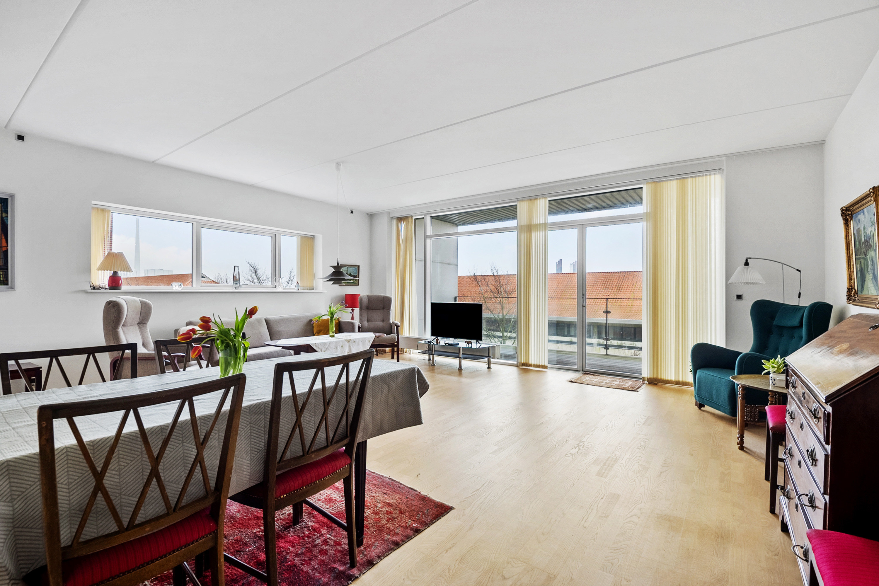 Fremhævet spisestue billede i fuldskærmstilstand. Billede af Strandbygade 8, 2. 14., 6700 Esbjerg