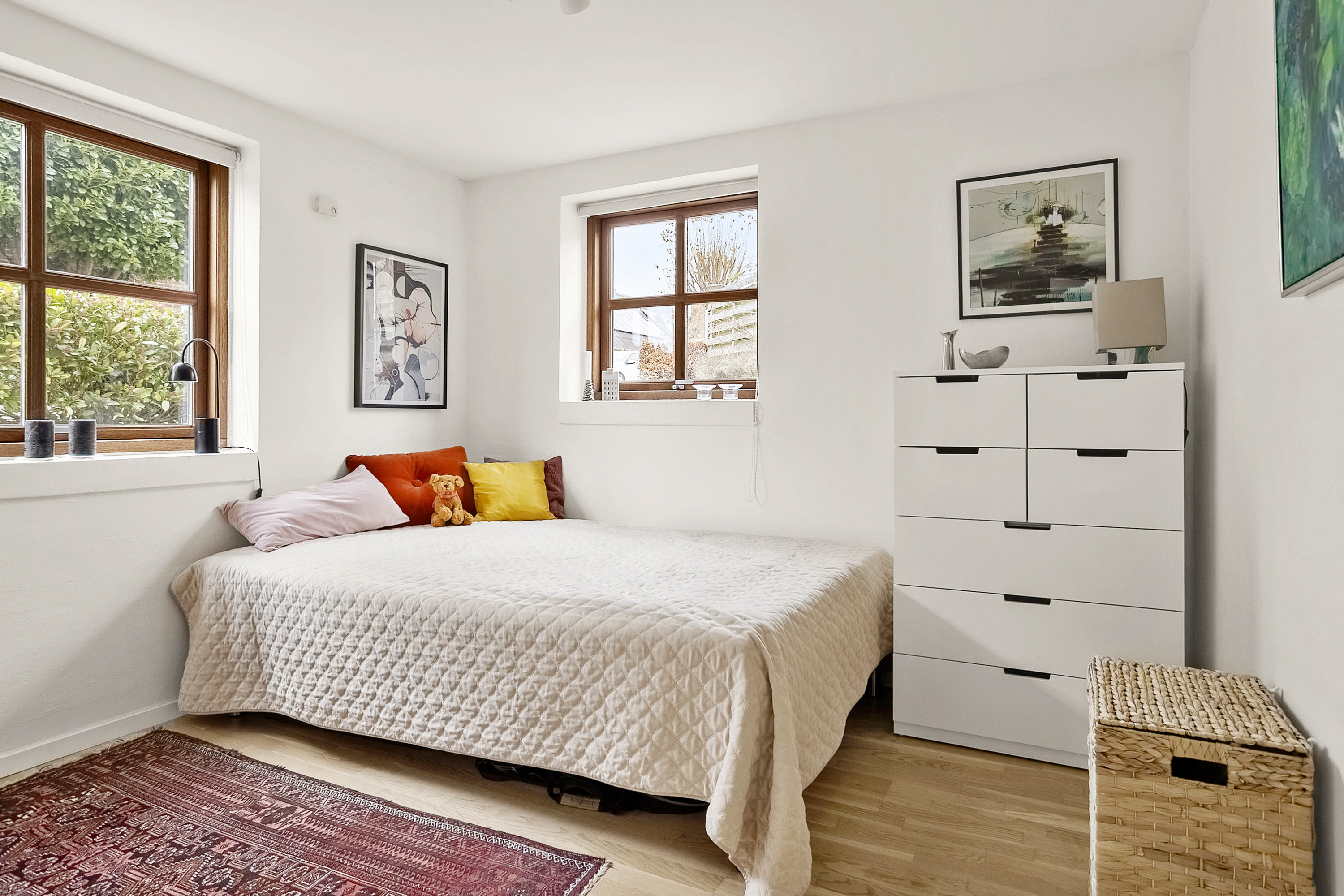 Fremhævet soveværelse billede i fuldskærmstilstand. Billede af Hovmarksvej 75, 8700 Horsens