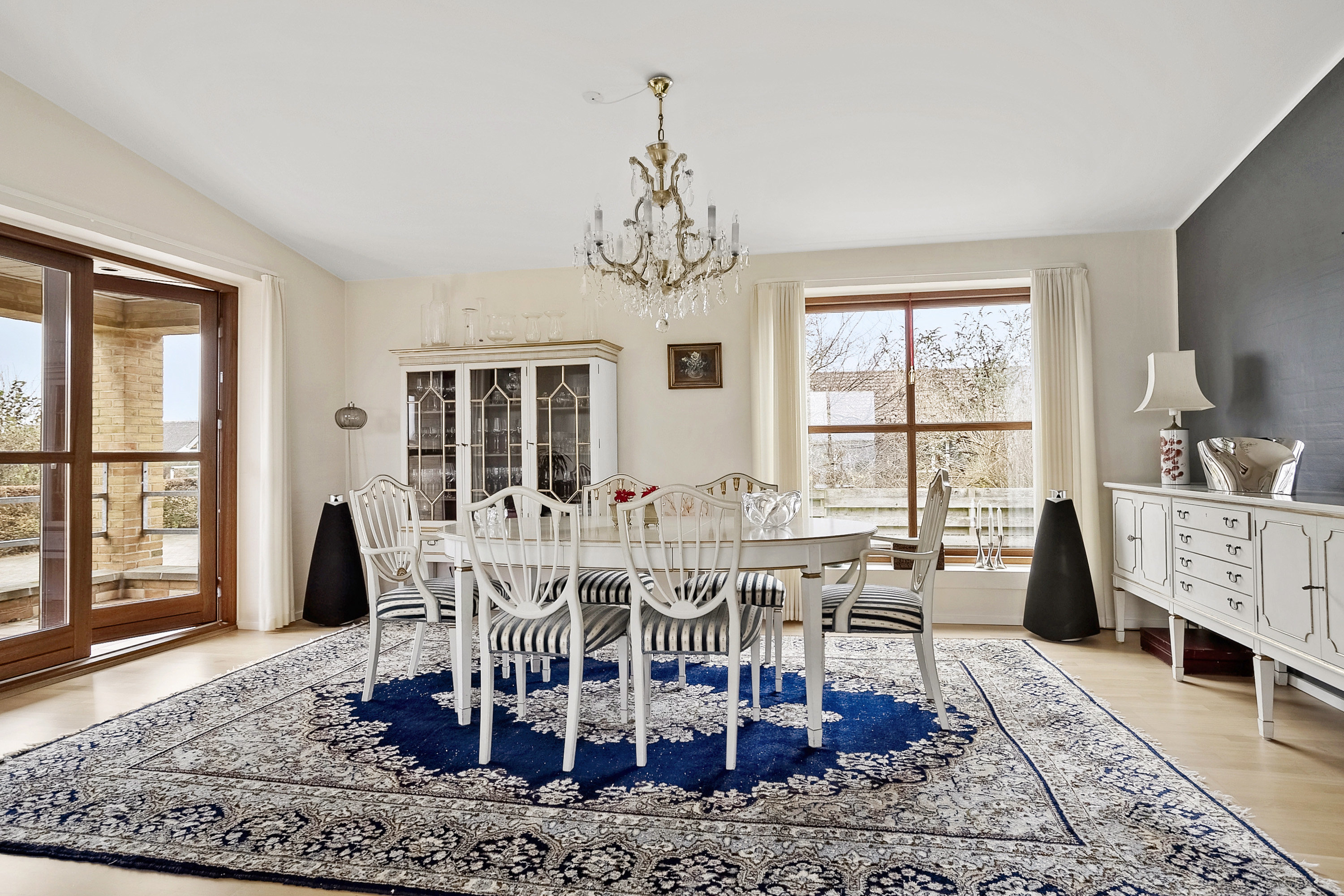 Fremhævet spisestue billede i fuldskærmstilstand. Billede af Hovmarksvej 75, 8700 Horsens