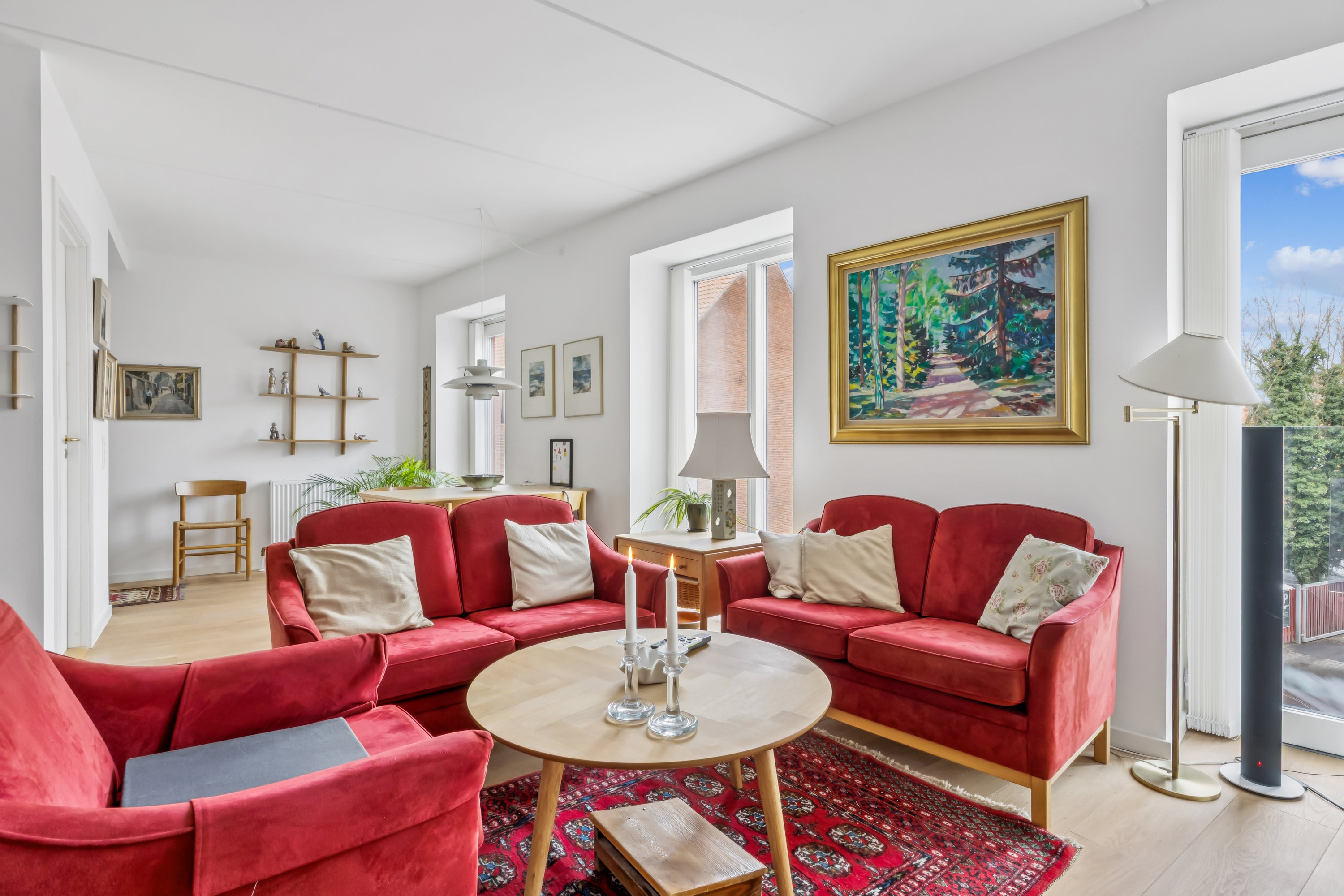 Fremhævet stue billede i fuldskærmstilstand. Billede af Bjerggade 2B, 2. 6., 4600 Køge