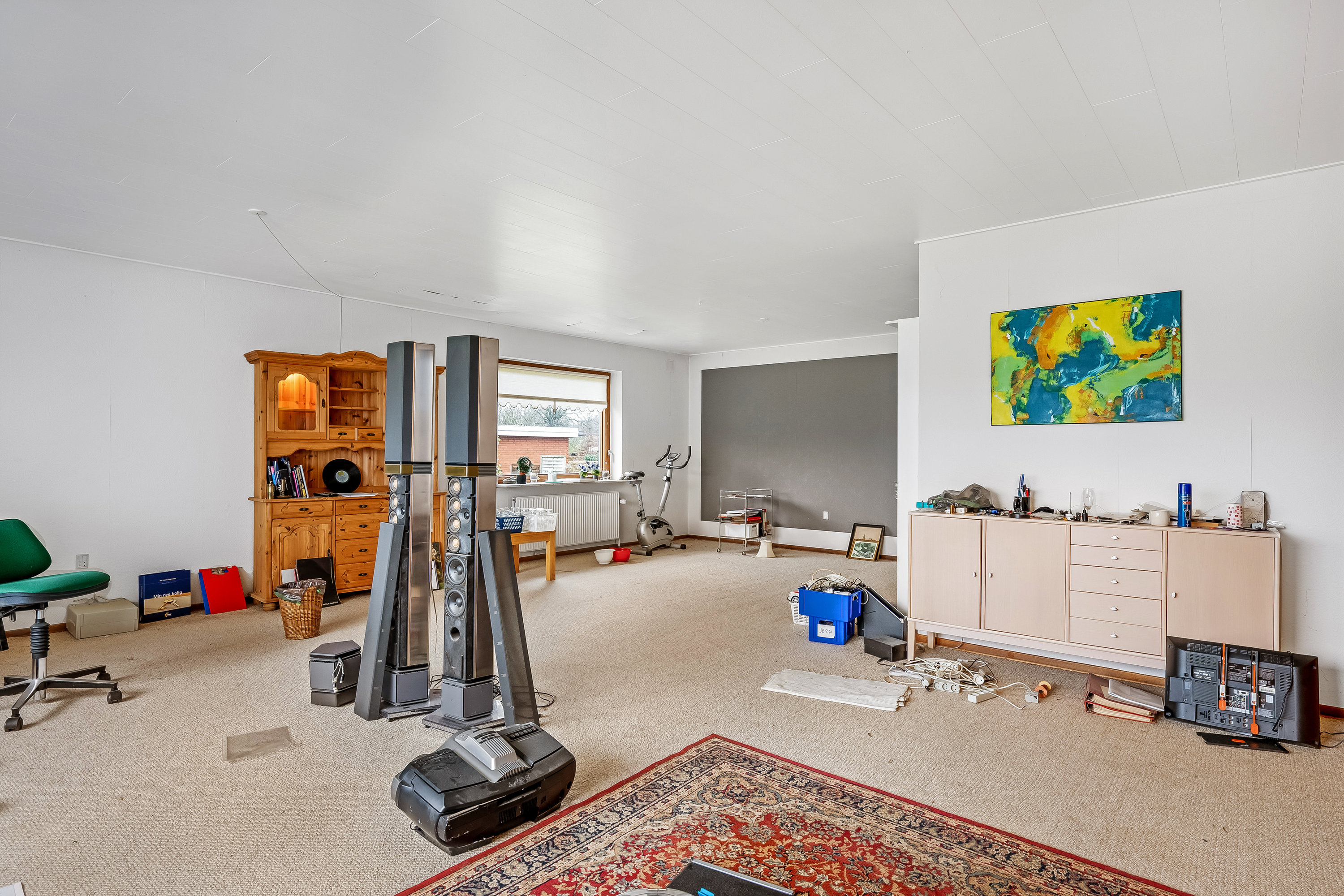 Fremhævet stue billede i fuldskærmstilstand. Billede af Kærvej 38, Jejsing, 6270 Tønder