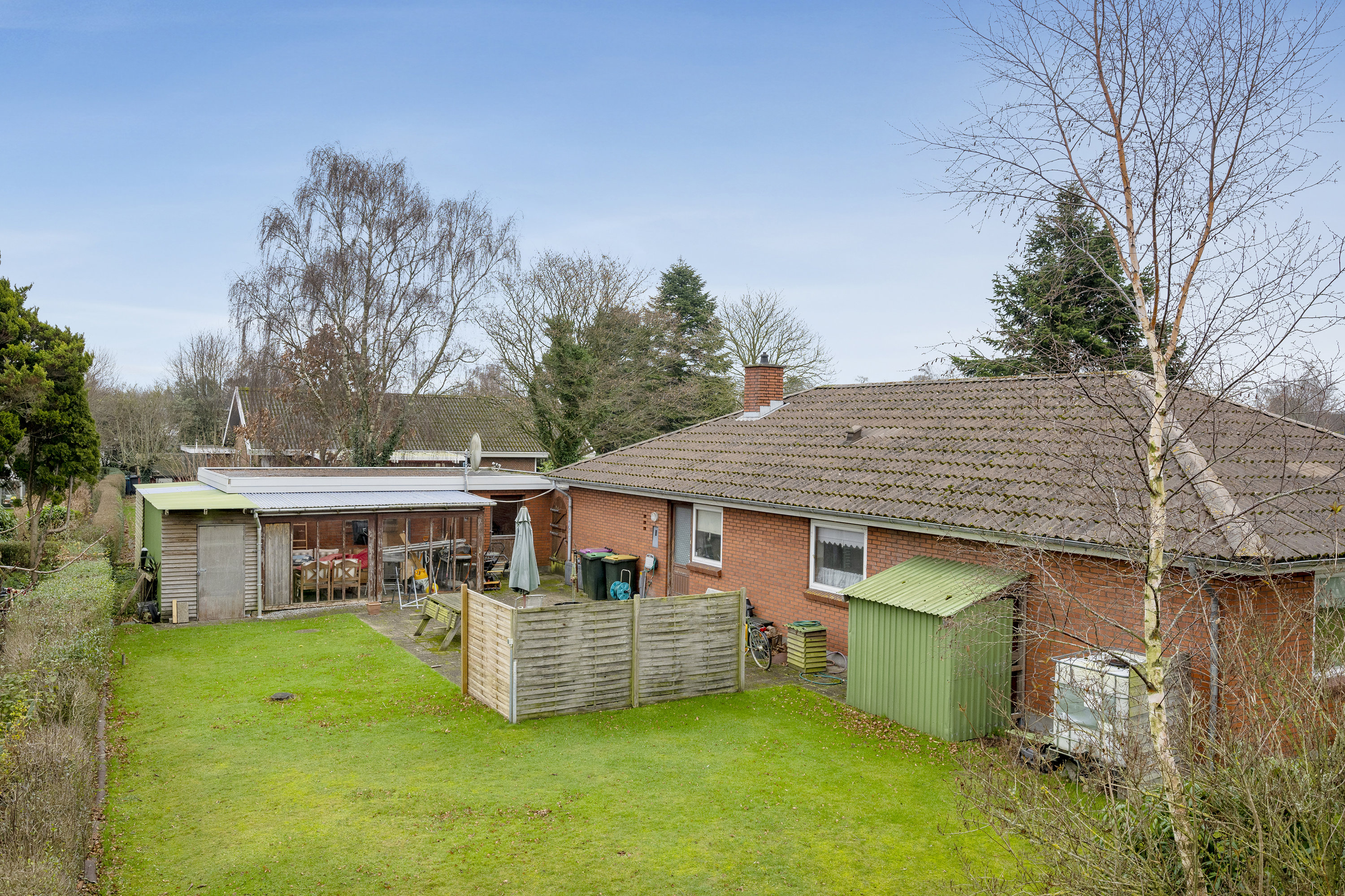 Fremhævet facade billede i fuldskærmstilstand. Billede af Kærvej 38, Jejsing, 6270 Tønder