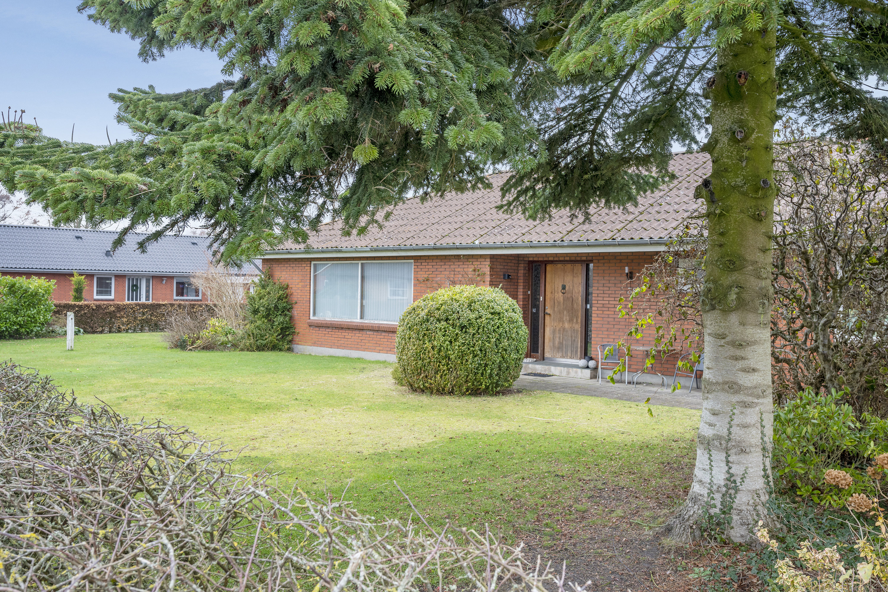 Fremhævet facade billede i fuldskærmstilstand. Billede af Kærvej 38, Jejsing, 6270 Tønder